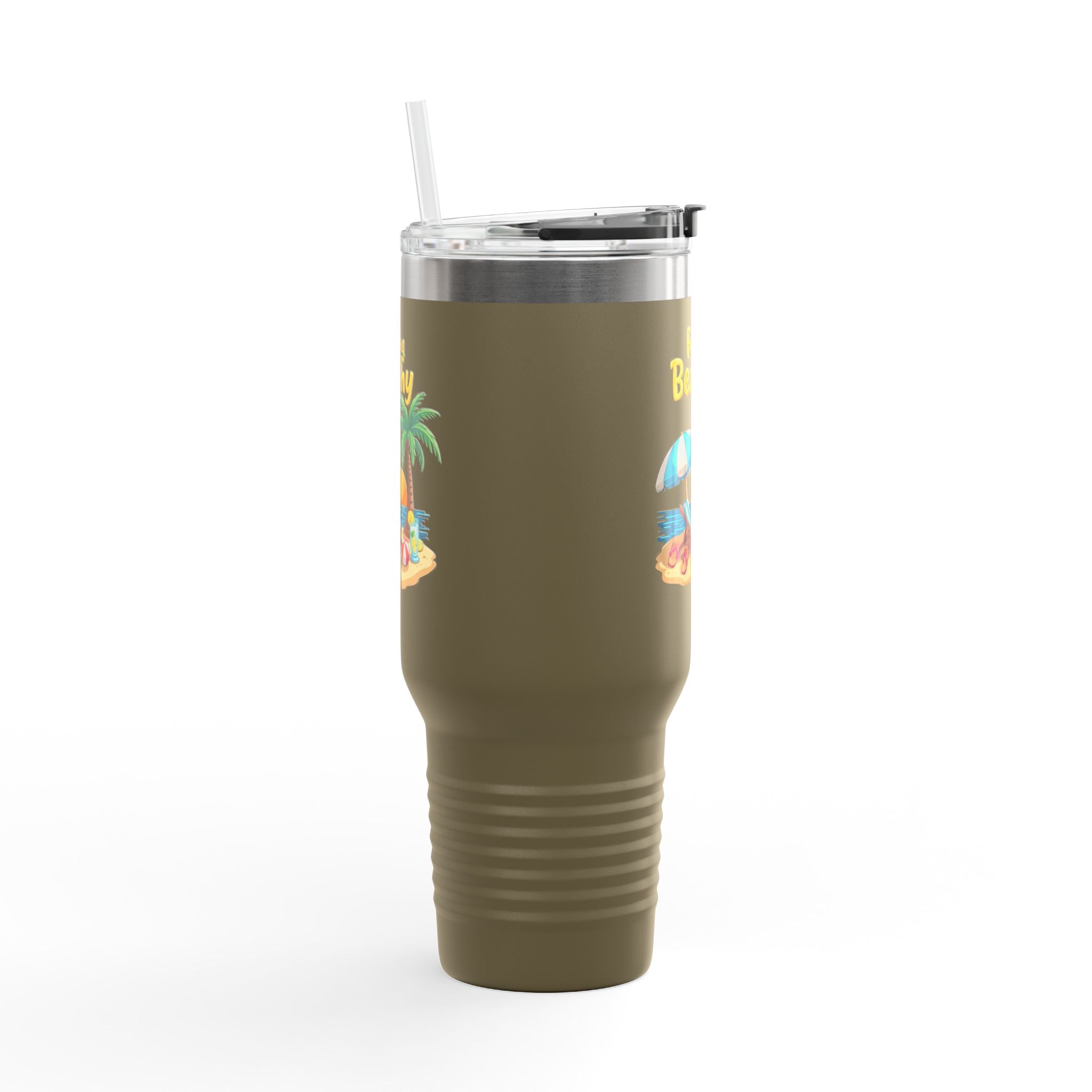 Feeling Beachy Insulated Travel Mug, 40oz