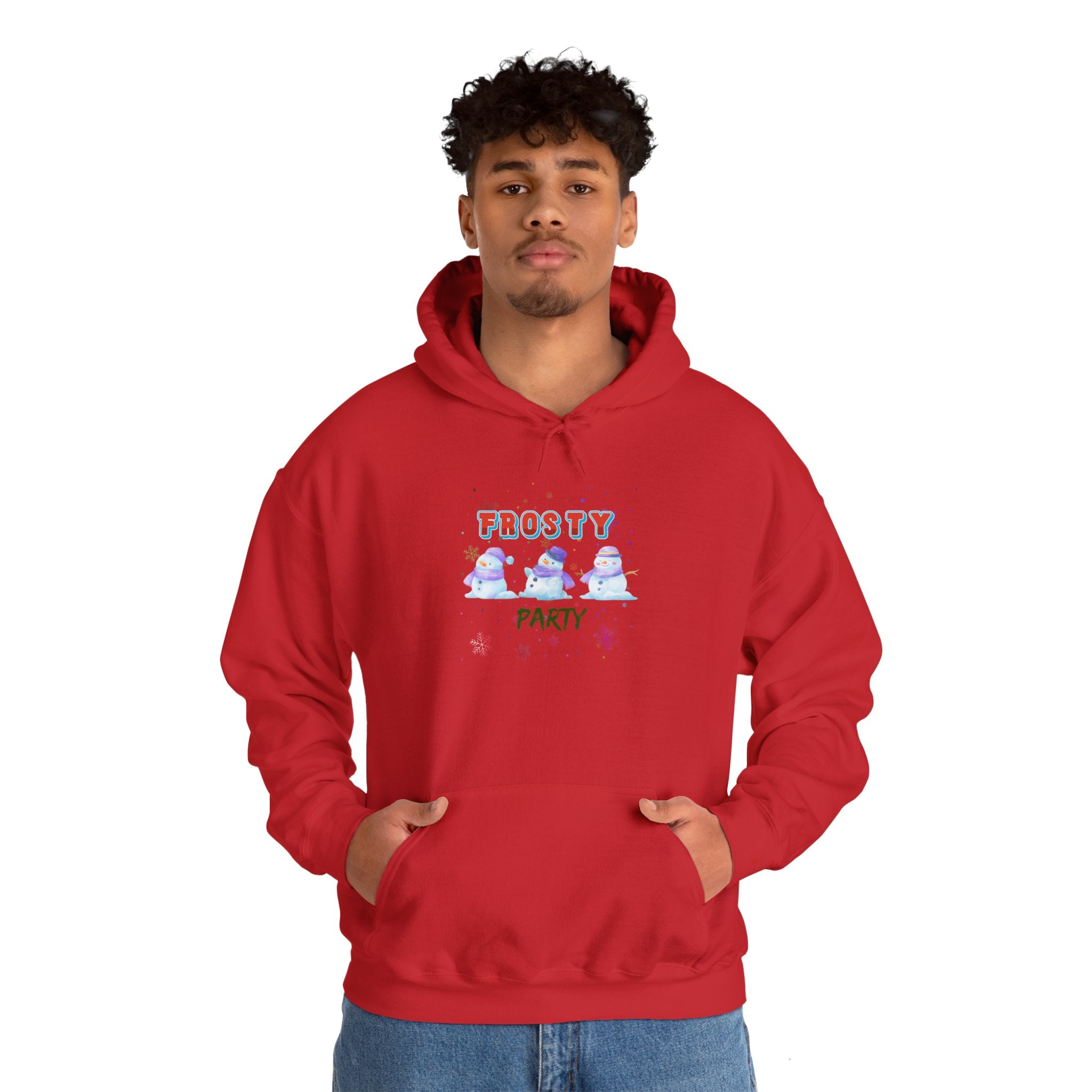 Frosty Party Unisex Heavy Blend™ Hooded Sweatshirt