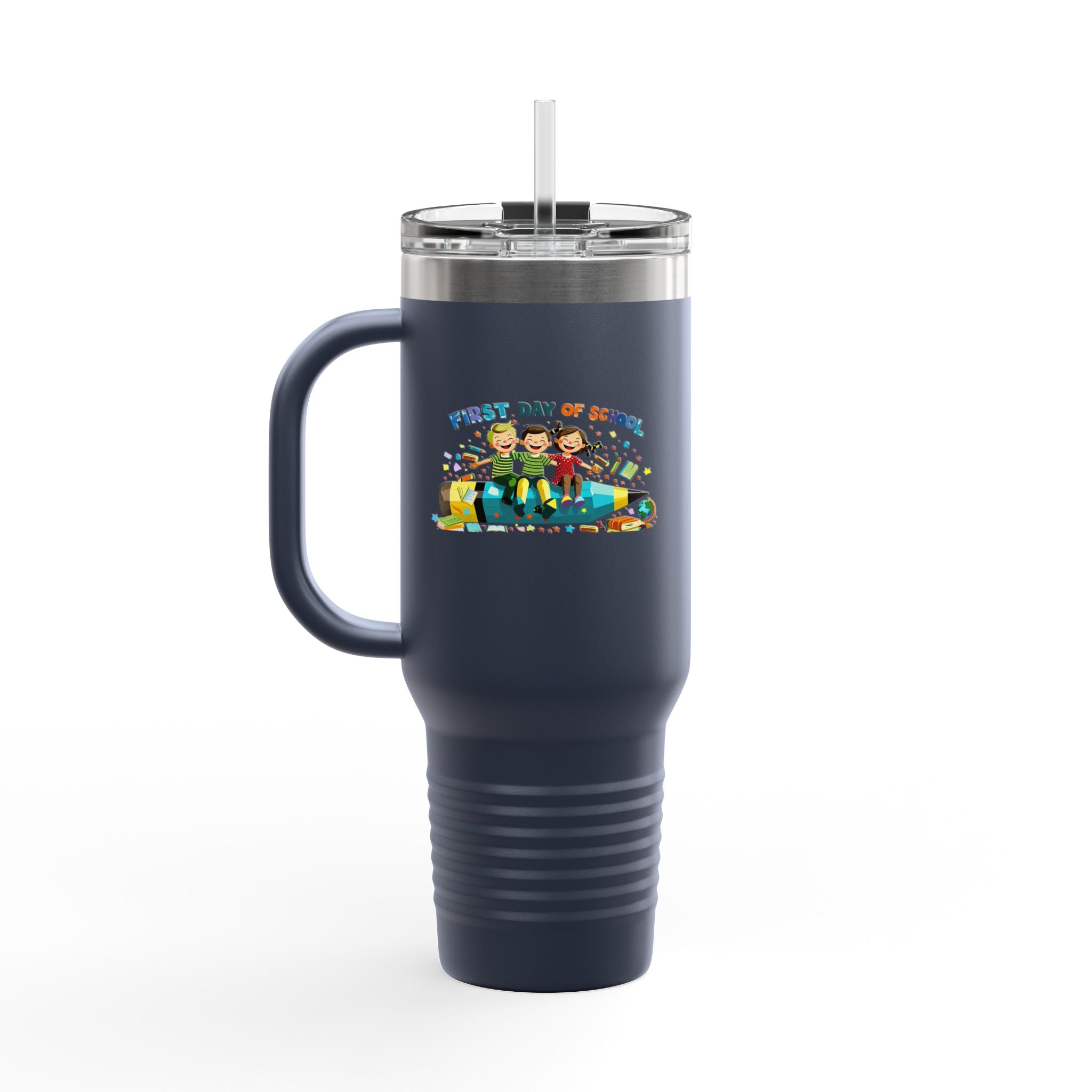 First Day of School Insulated Travel Mug for Students