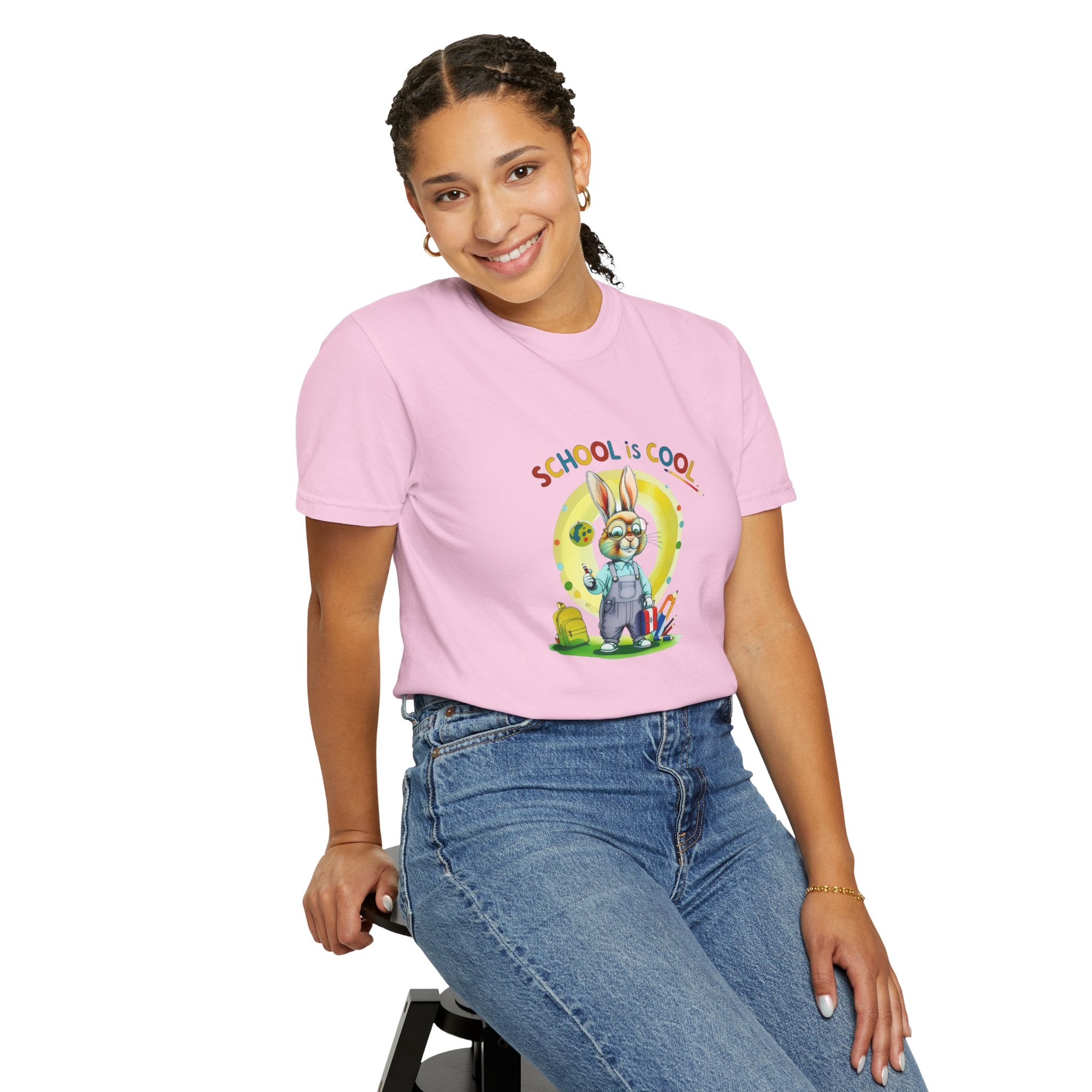 School is Cool Unisex Garment-Dyed Tee