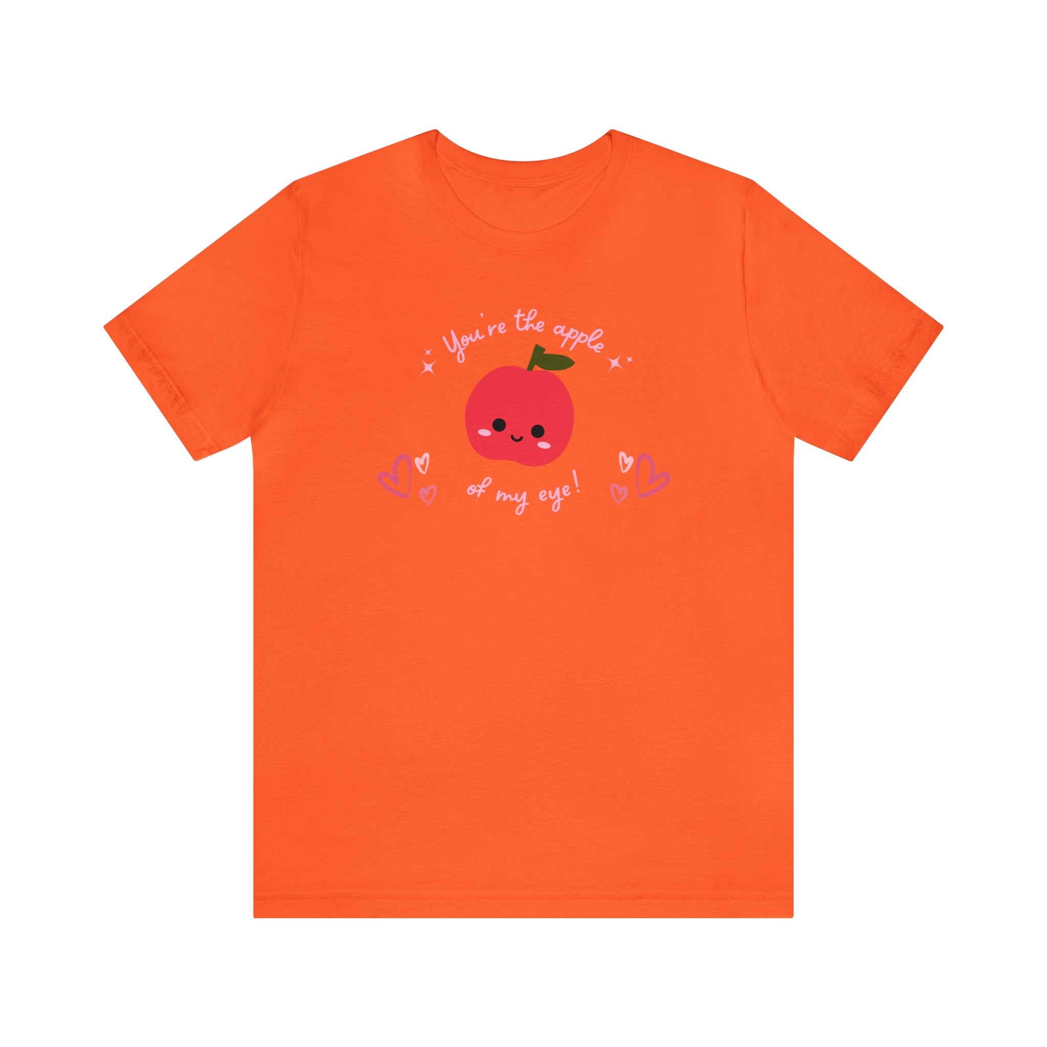 You Are The Apple Of My Eyes Unisex Jersey Short Sleeve Tee