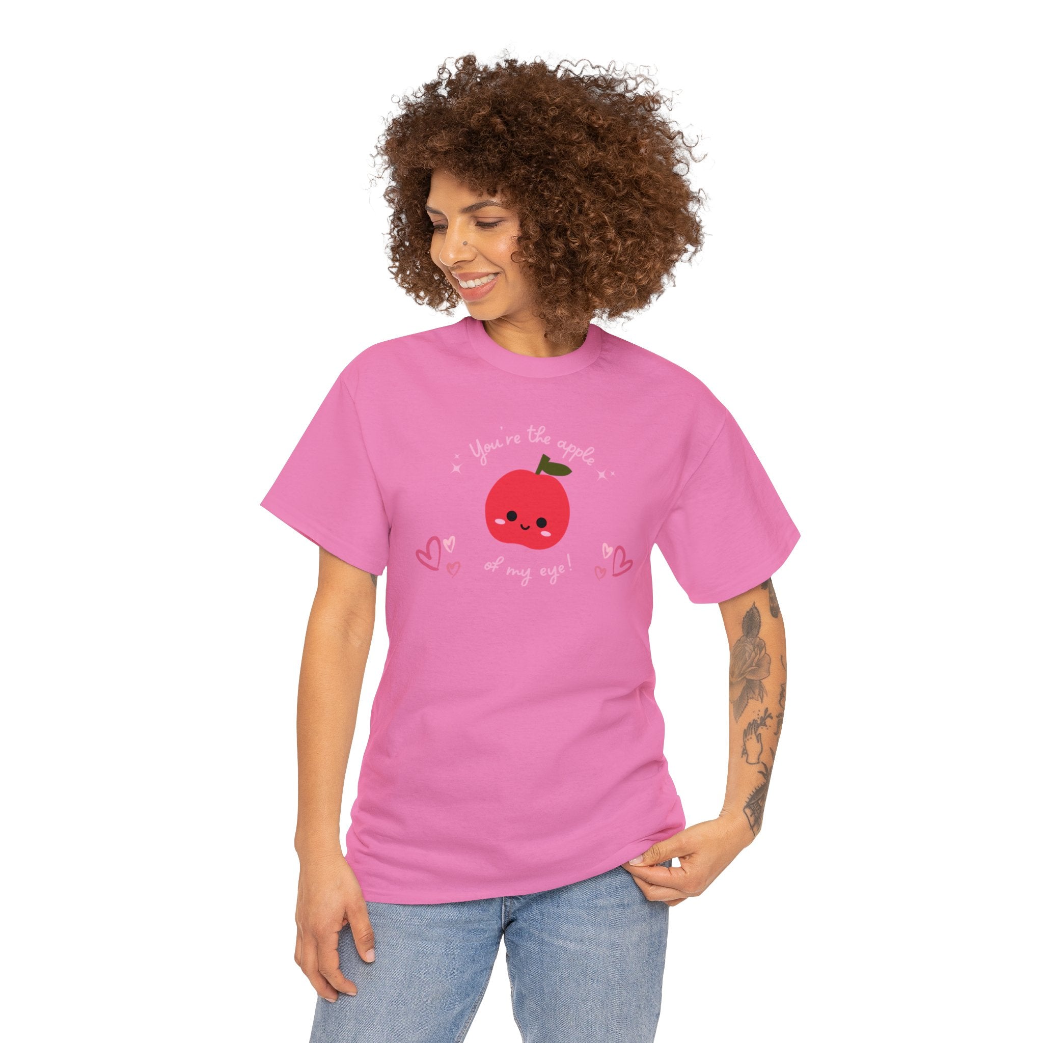 You Are The Apple Of My Eyes Unisex Heavy Cotton Tee