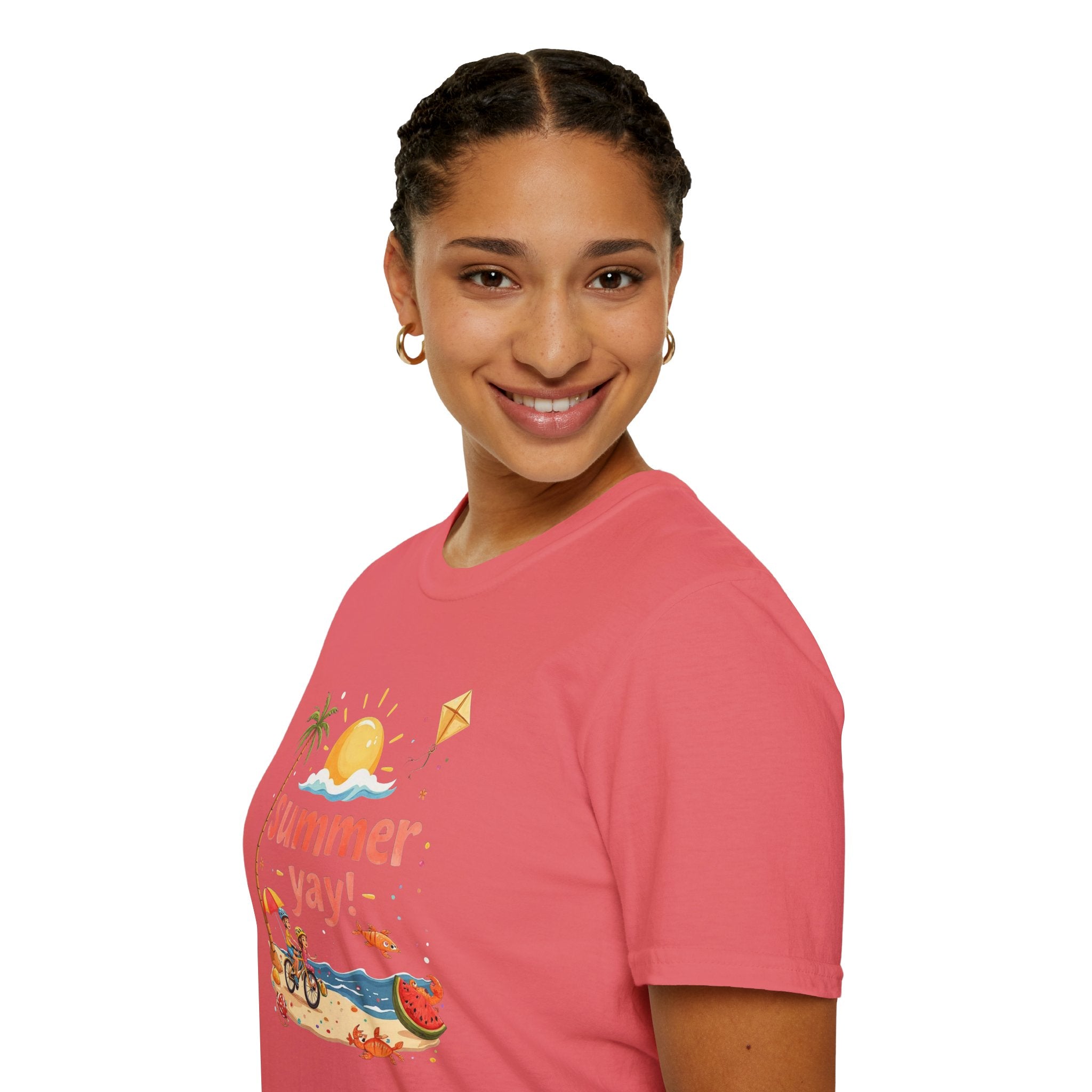 Summer Yay! T-Shirt - Unisex Softstyle Tee