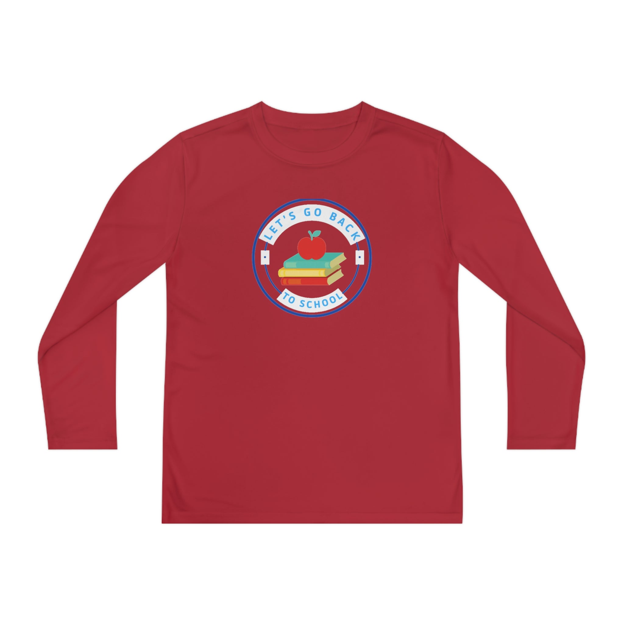 Let's Go Back To School Youth Long Sleeve Competitor Tee