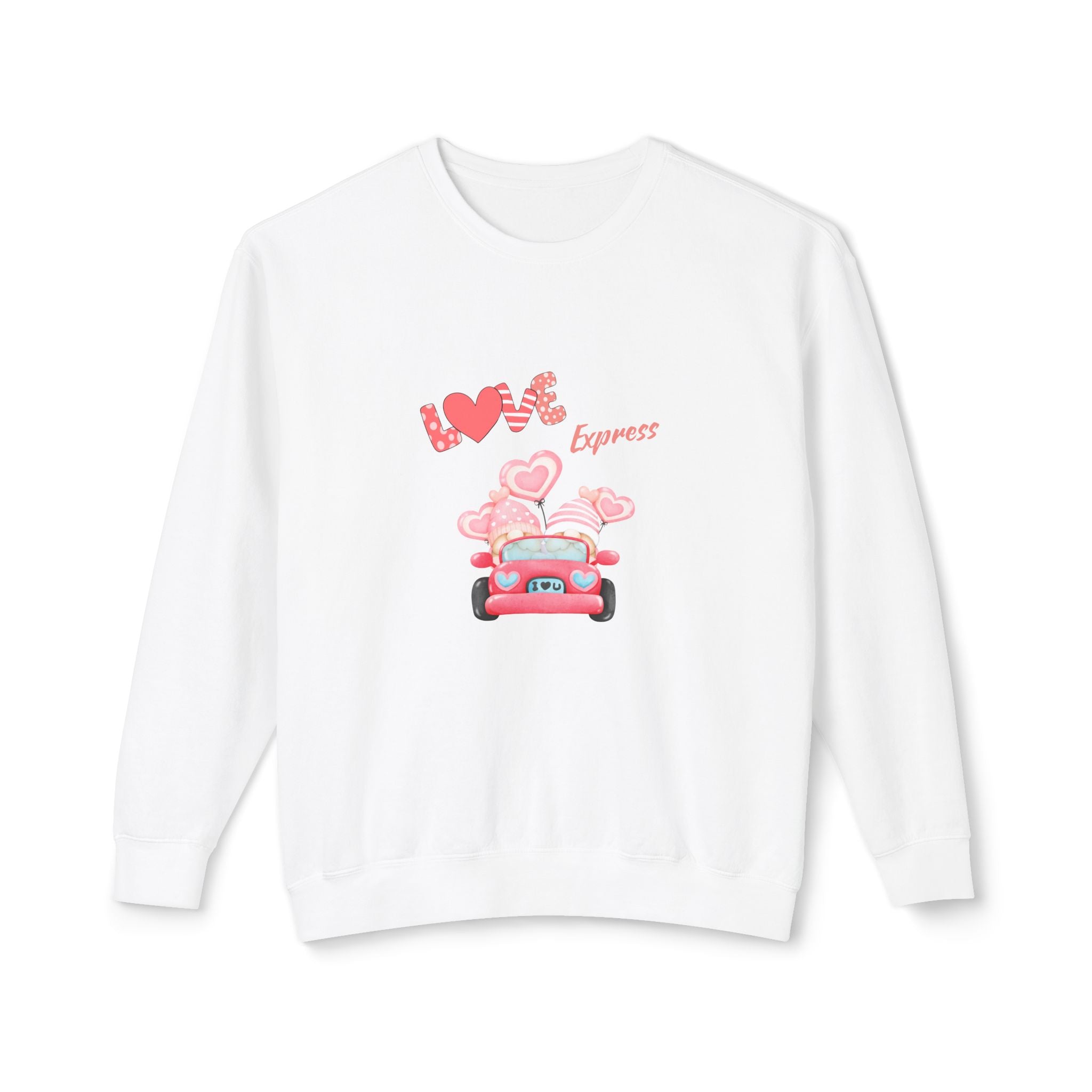 Love Express Unisex Lightweight Crewneck Sweatshirt