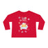 Chick Happy Easter Toddler Long Sleeve Tee
