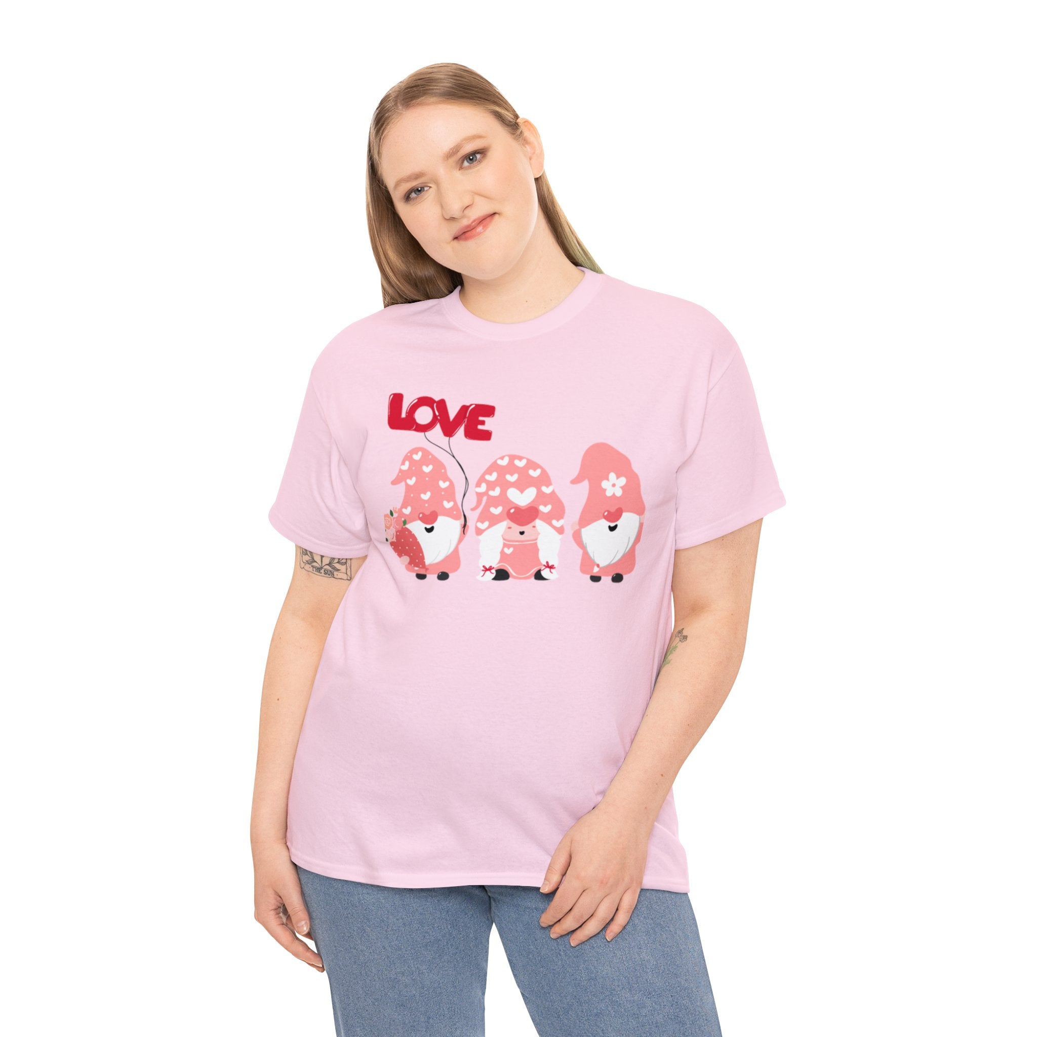 Love Gnome Day Unisex Heavy Cotton Tee
