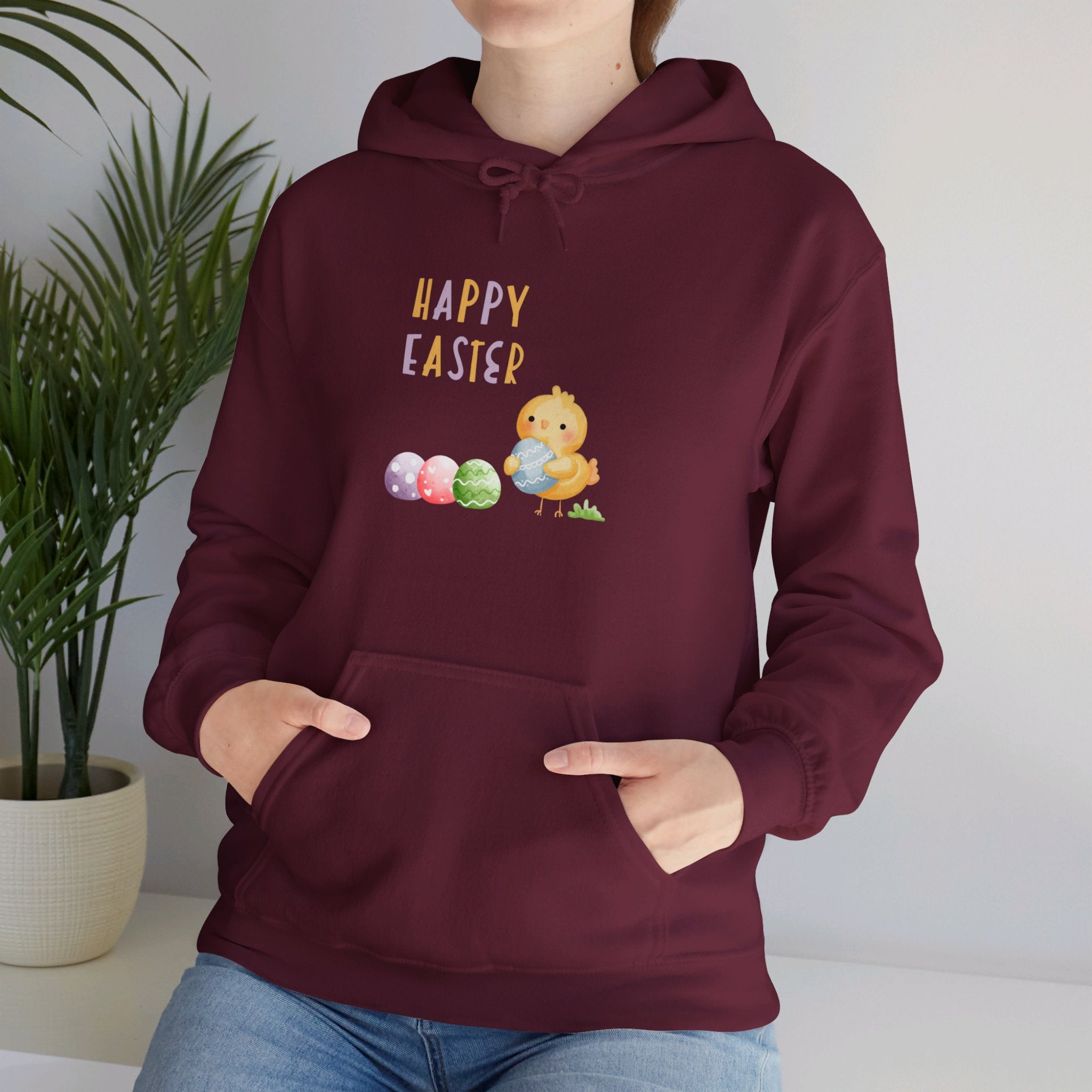 Wishing You A Happy Easter Unisex Heavy Blend™ Hooded Sweatshirt