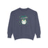 Kiss Me I'm Irish Cat Garment-Dyed Sweatshirt