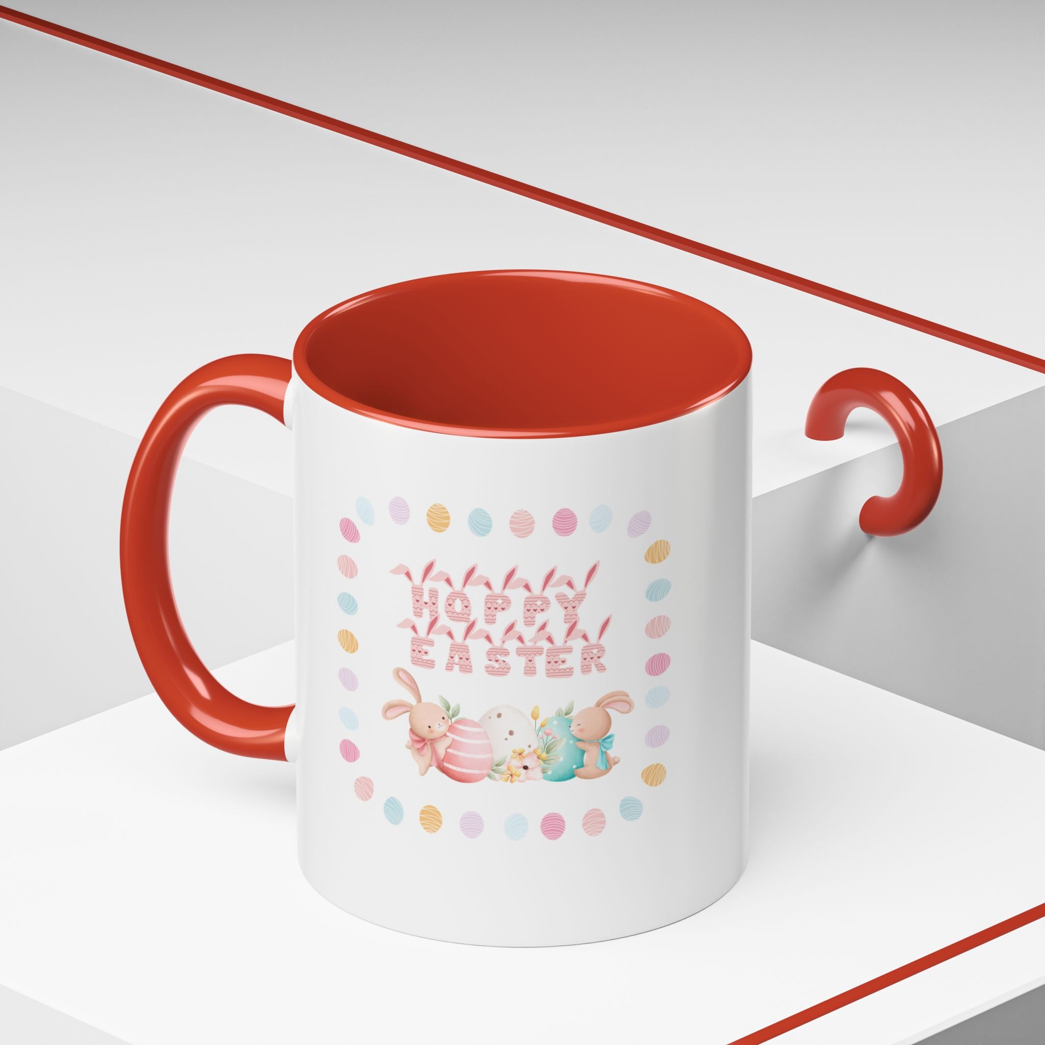 Hoppy Easter Accent Coffee Mug - 11oz & 15oz
