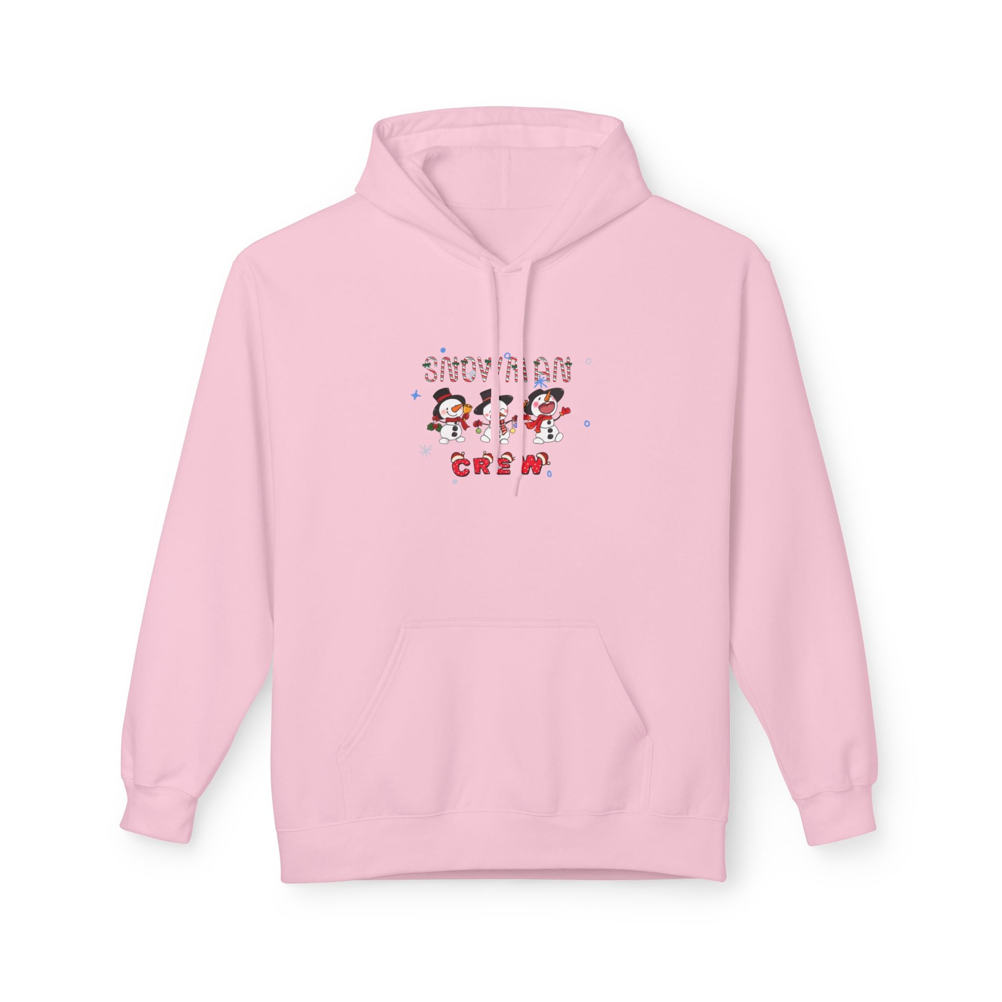 Snowman Crew Unisex Midweight Softstyle Fleece Hoodie