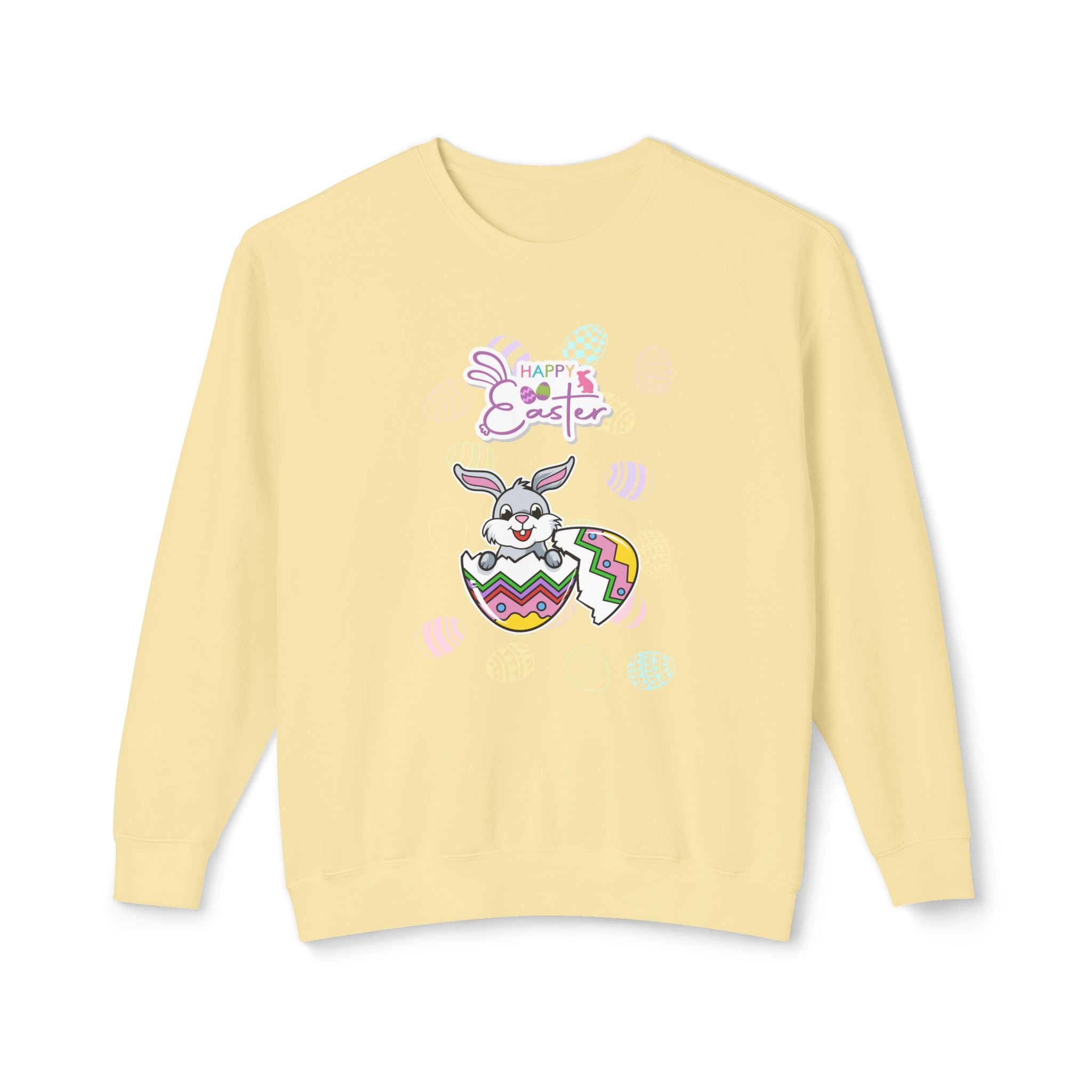 Easter Greetings  Unisex Lightweight Crewneck Sweatshirt