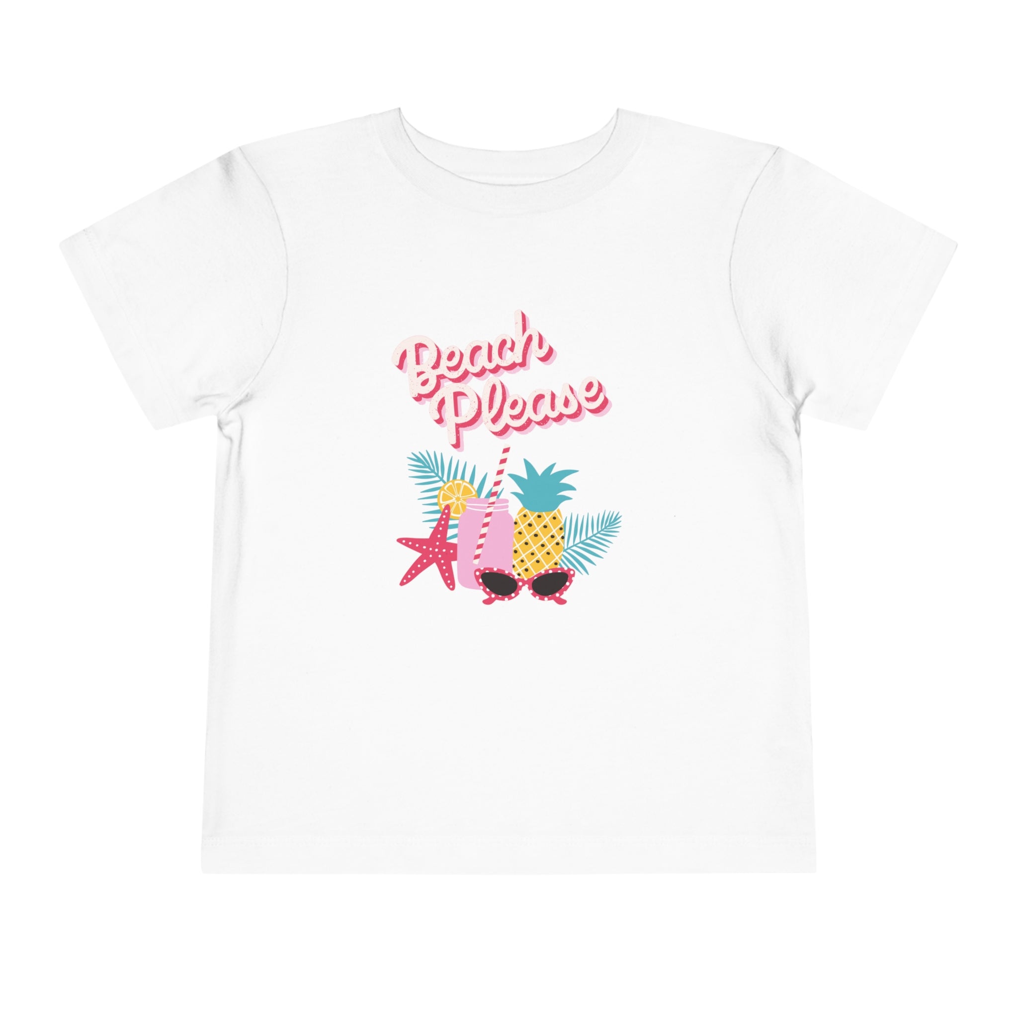 Beach Please Toddler Short Sleeve Tee