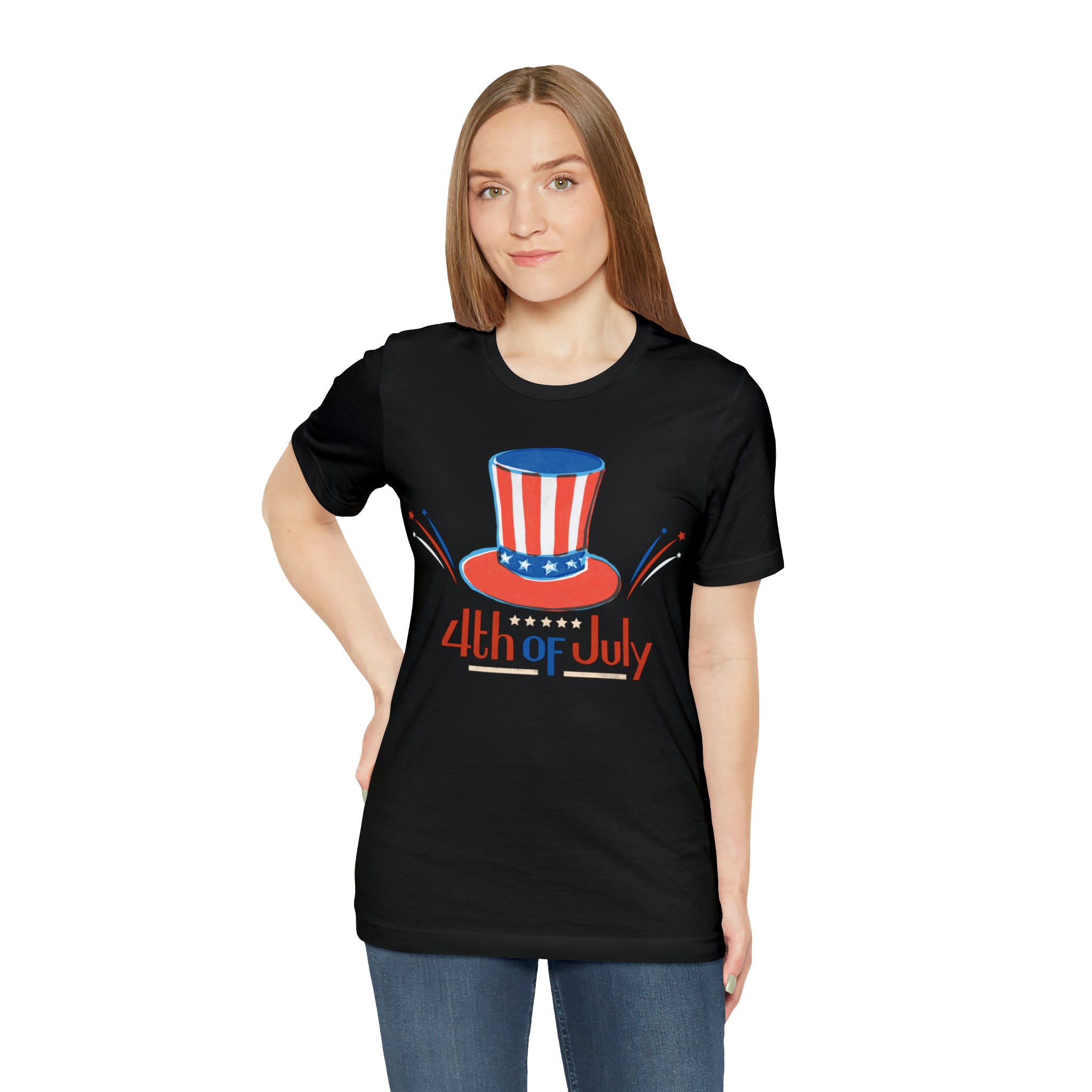 4th Of July Unisex Jersey Short Sleeve Tee