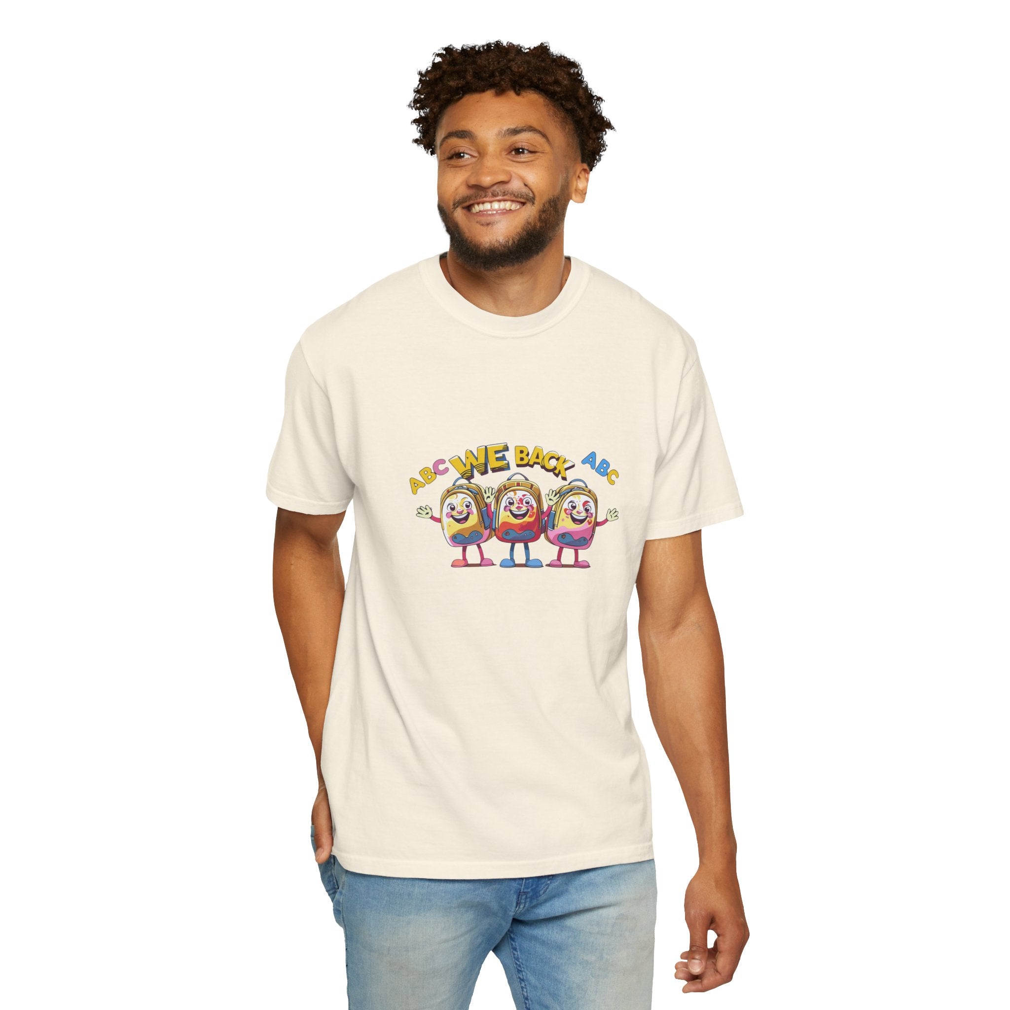 We Back Unisex Garment-Dyed T-shirt