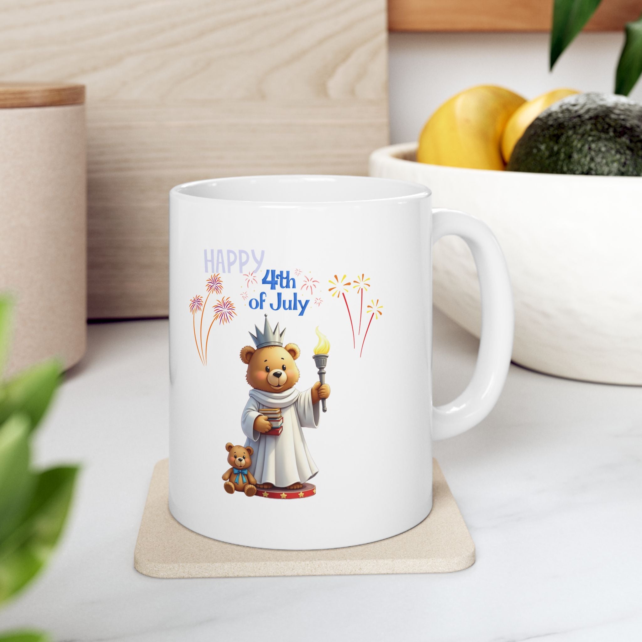 Lady Liberty Ceramic Mug