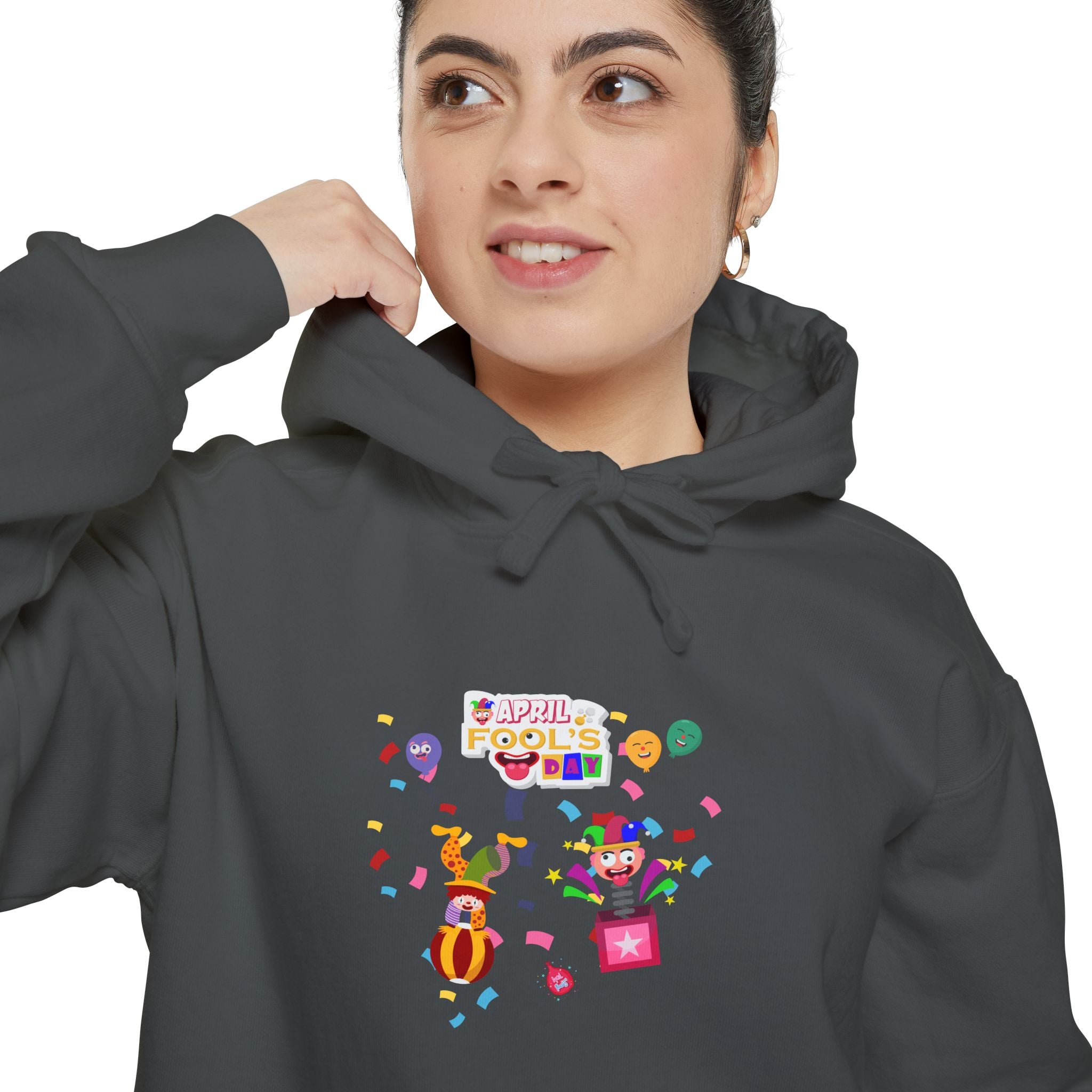 All April Fool's Day Unisex Garment-Dyed Hoodie