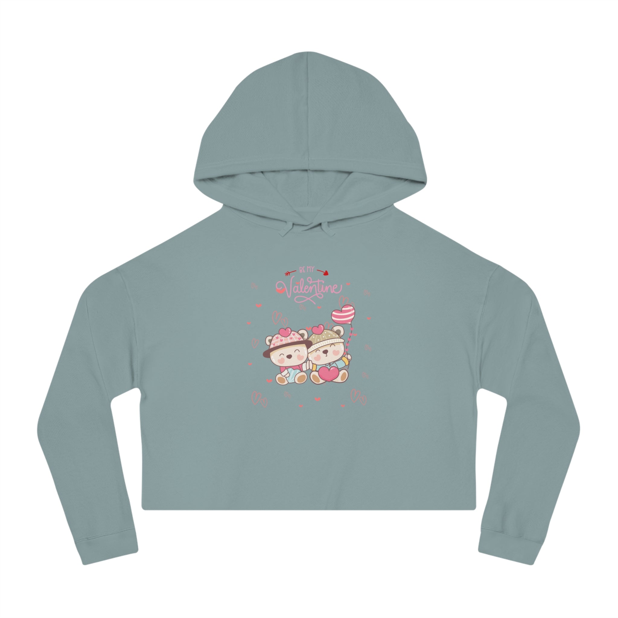 You And Me Forever Women’s Cropped Hooded Sweatshirt
