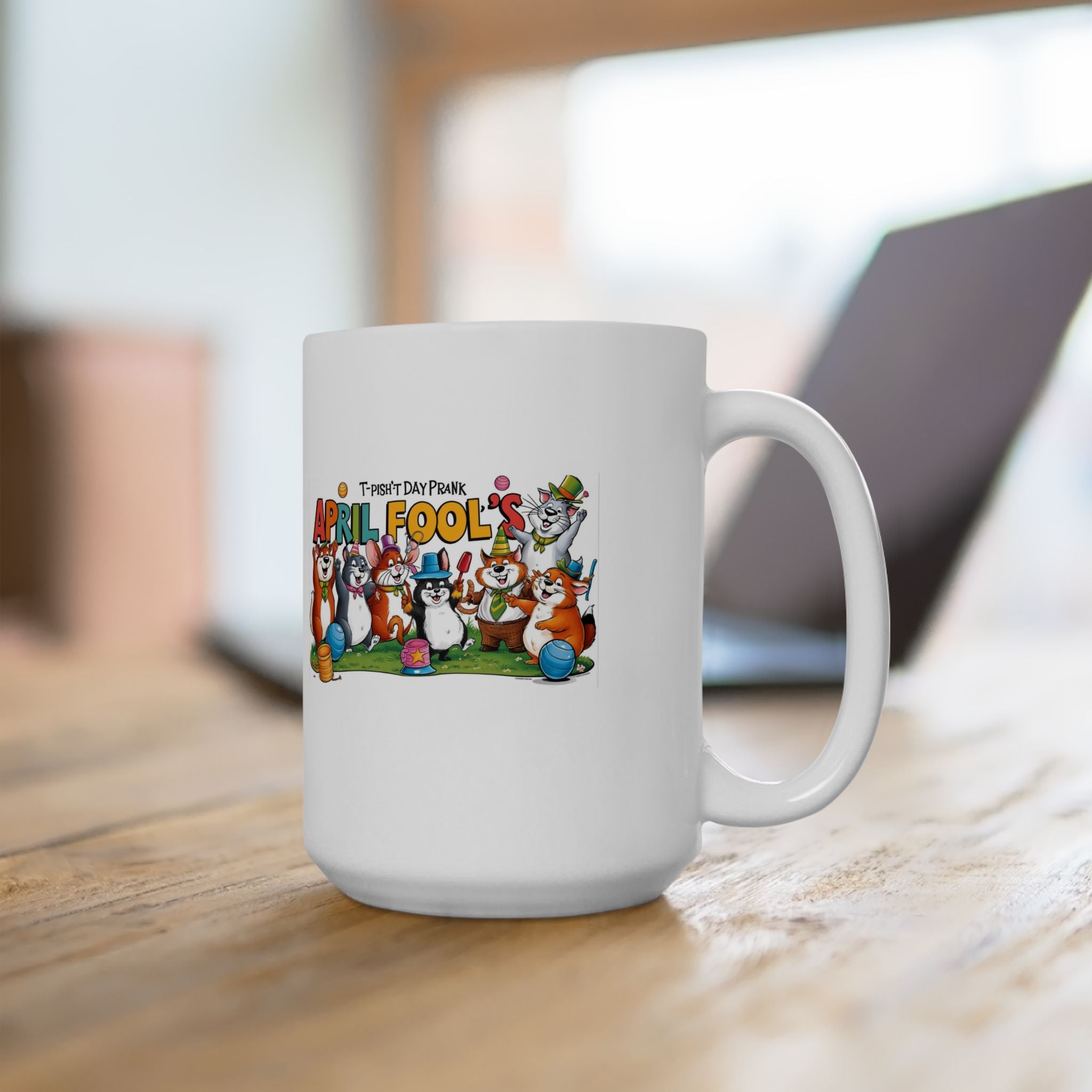 T-Pish'-T Day Prank Ceramic Mug
