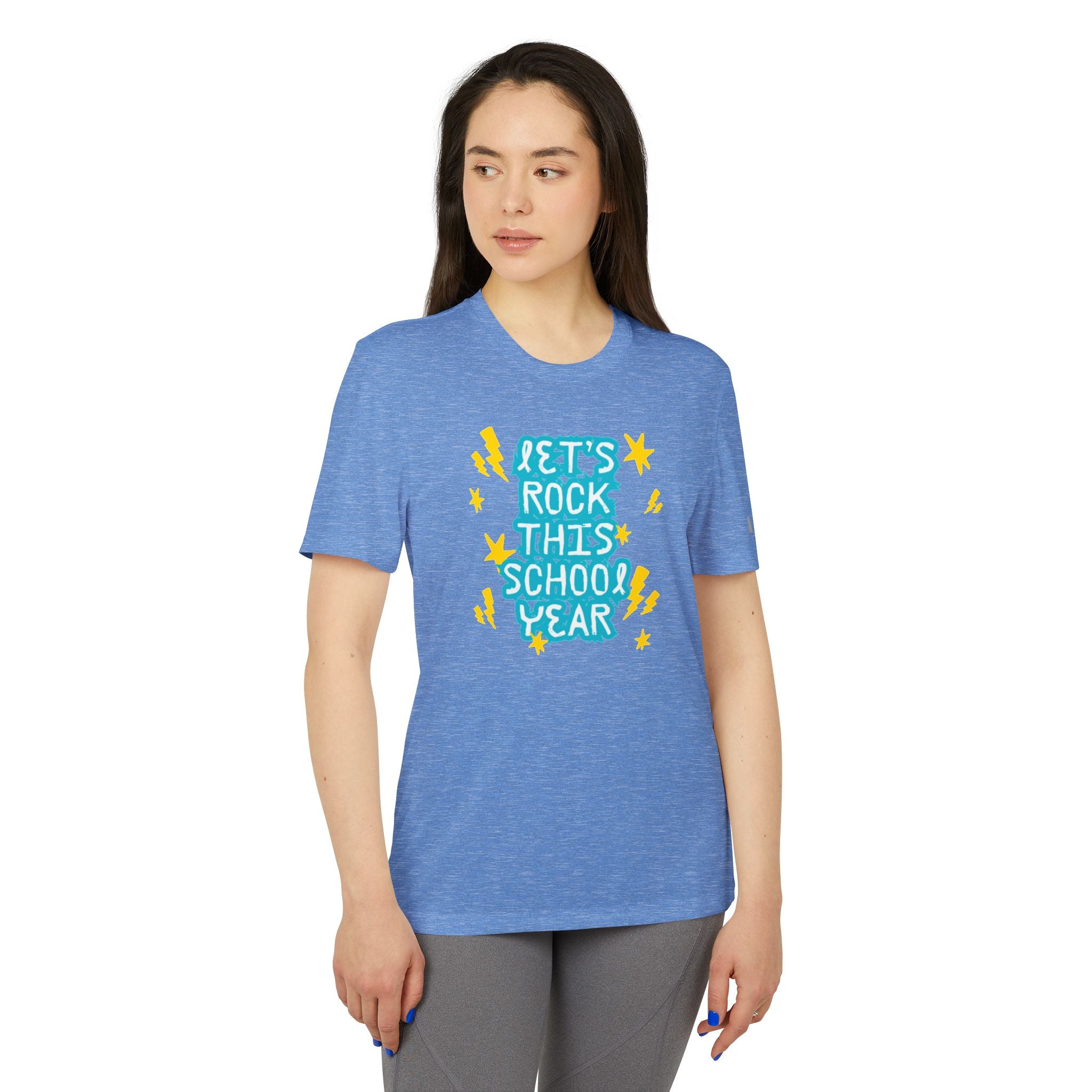 Let's Rock This School Year adidas® Unisex Sport T-shirt