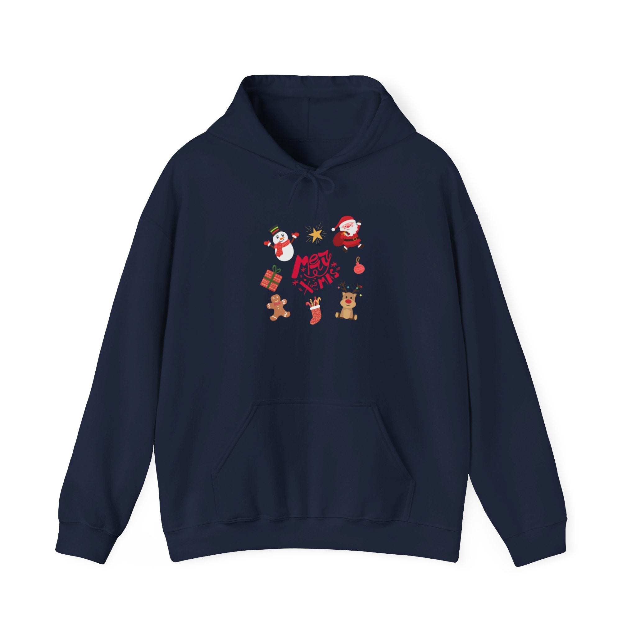 Merry Christmas Crew Unisex Heavy Blend™ Hooded Sweatshirt