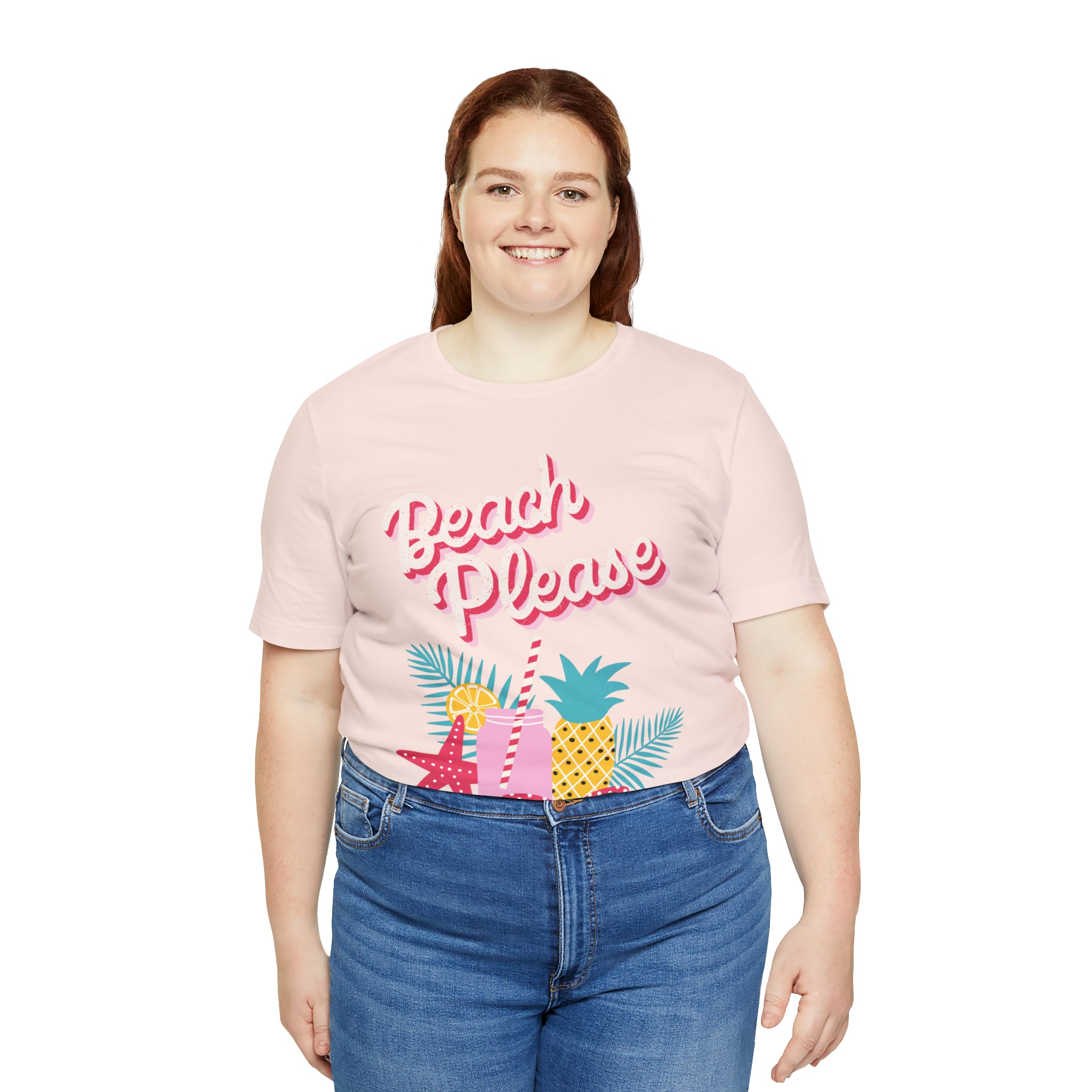 Beach Please Unisex Jersey Short Sleeve Tee