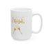 Happy New Year Ceramic Mug, (11oz, 15oz)