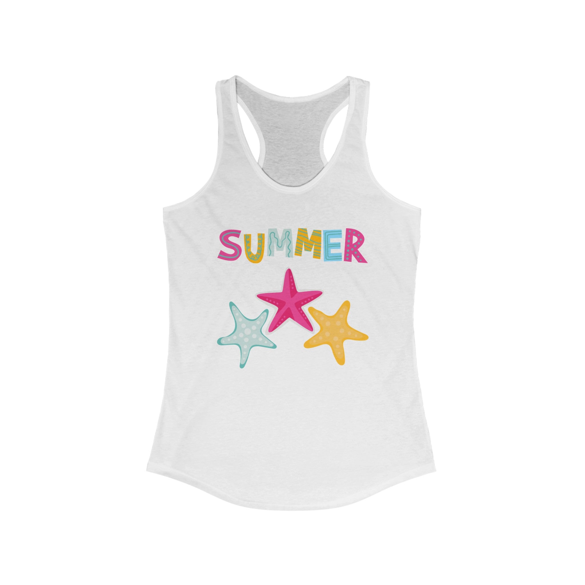 Summer Starfish Women's Ideal Racerback Tank