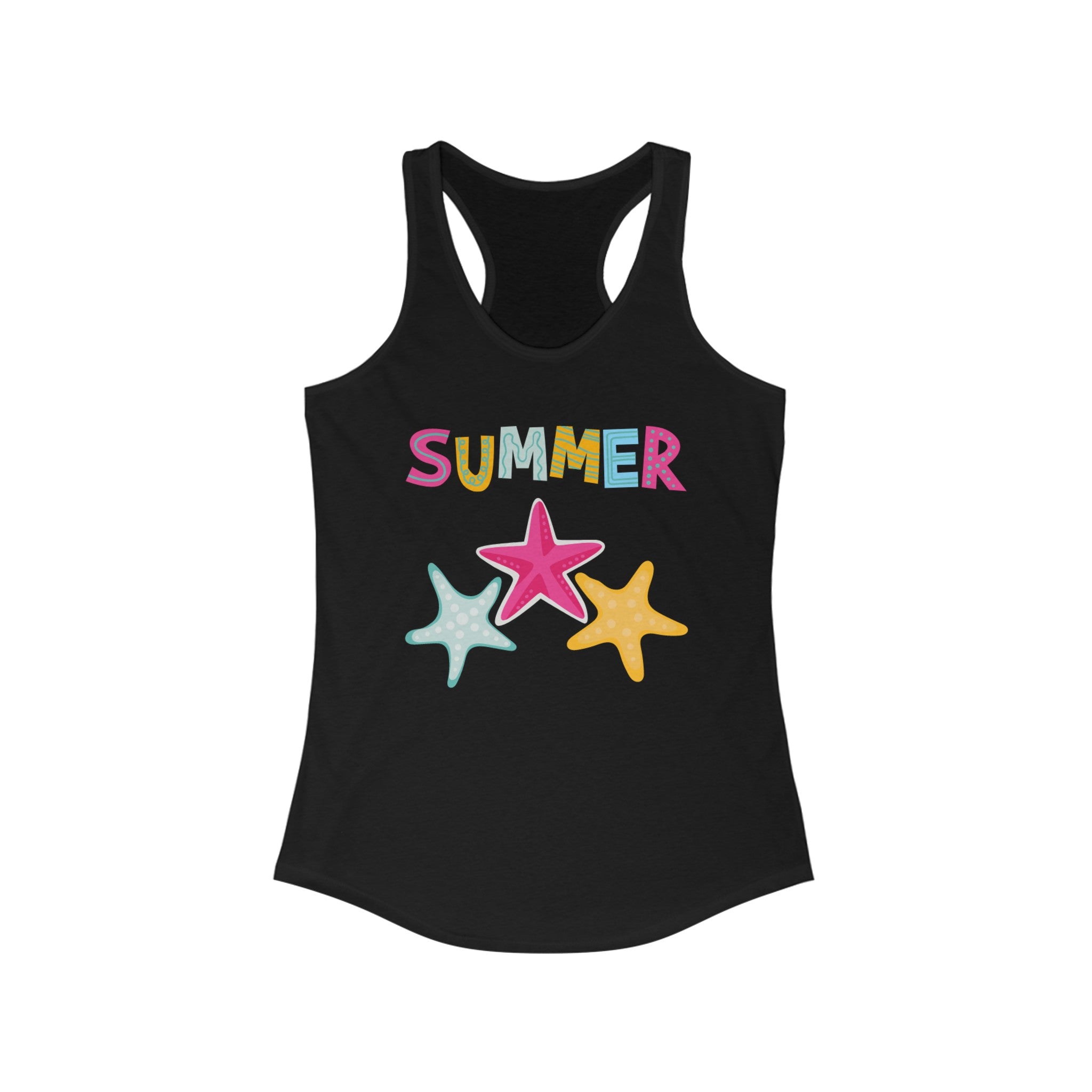 Summer Starfish Women's Ideal Racerback Tank