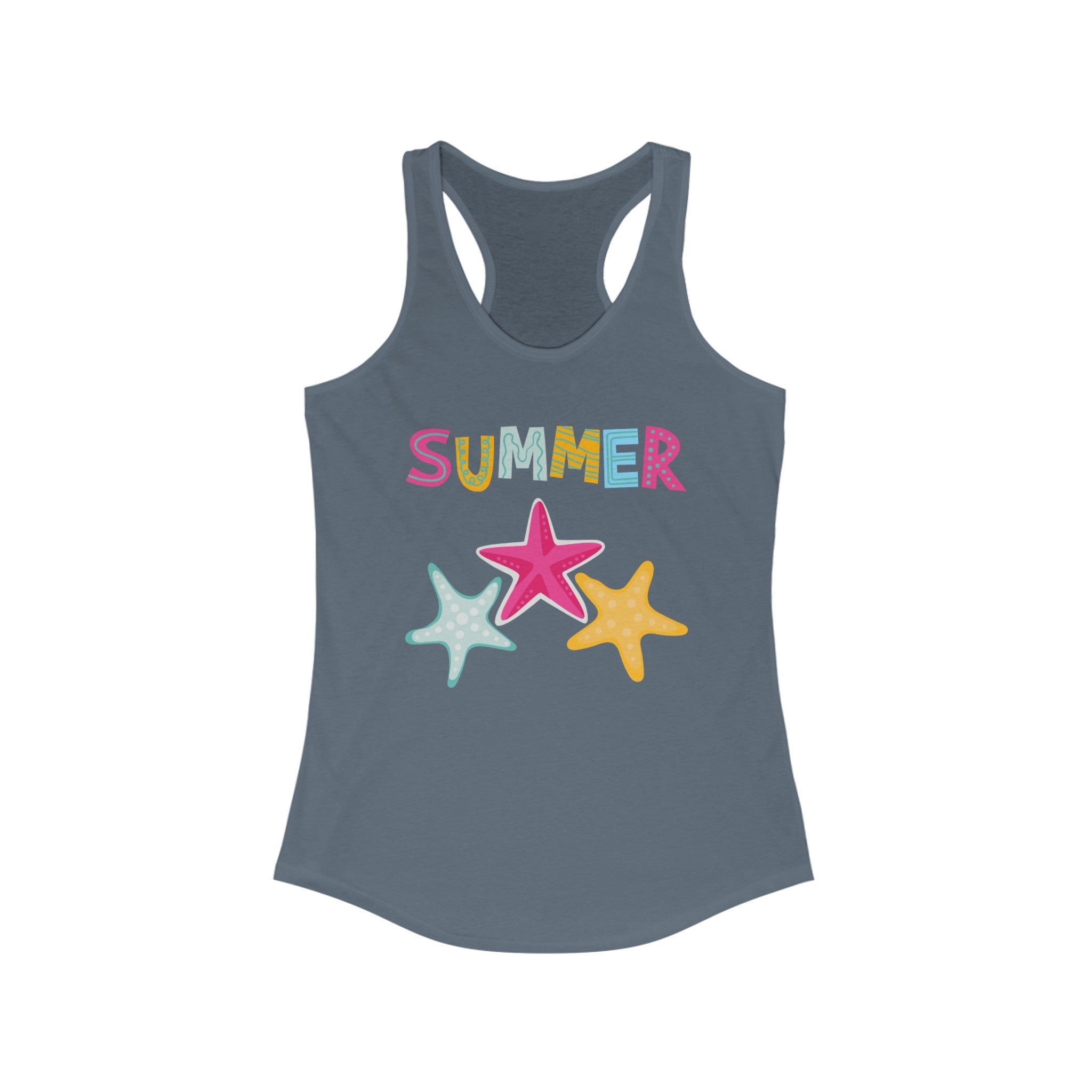 Summer Starfish Women's Ideal Racerback Tank