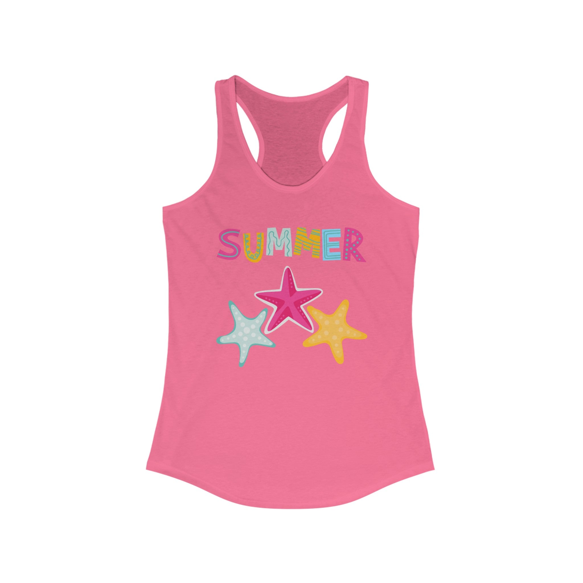Summer Starfish Women's Ideal Racerback Tank