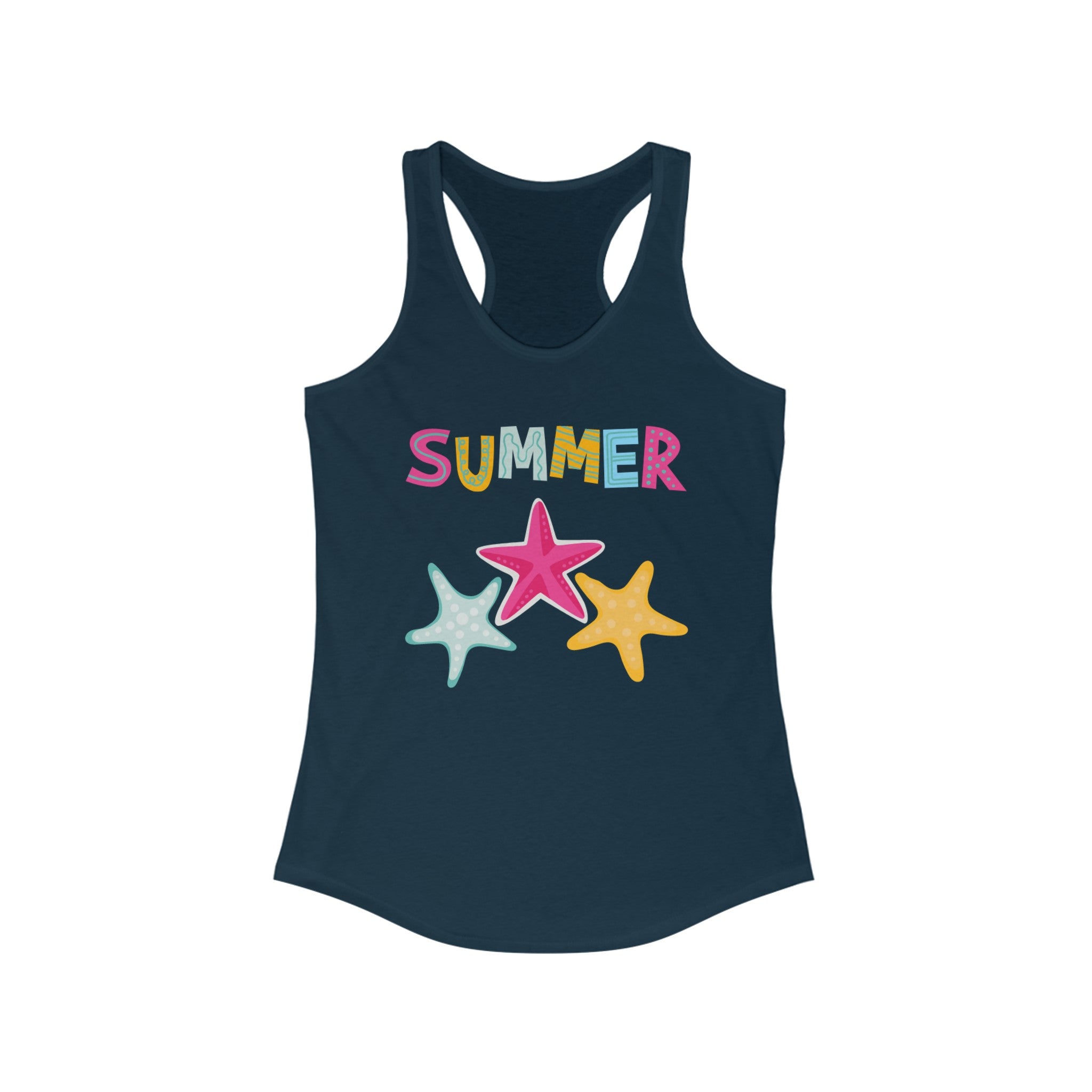 Summer Starfish Women's Ideal Racerback Tank