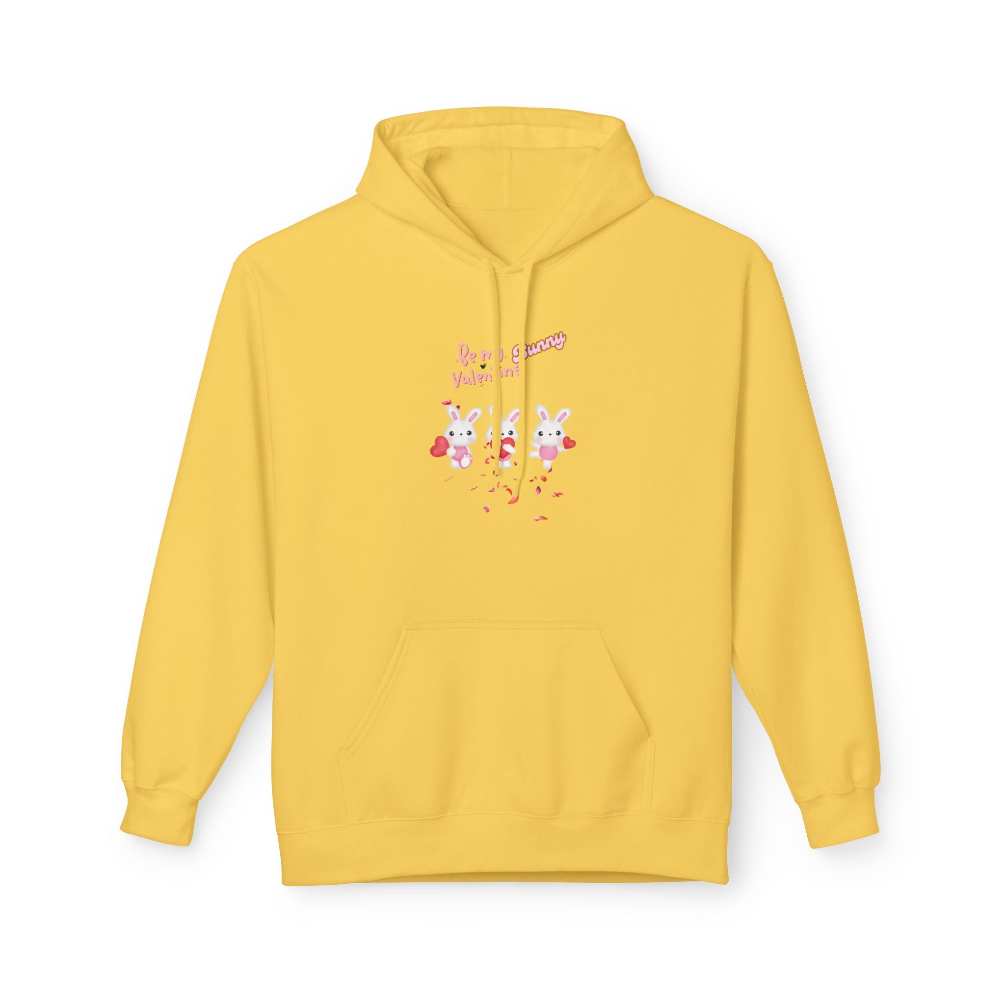 My Bunny Valentine Unisex Midweight Softstyle Fleece Hoodie