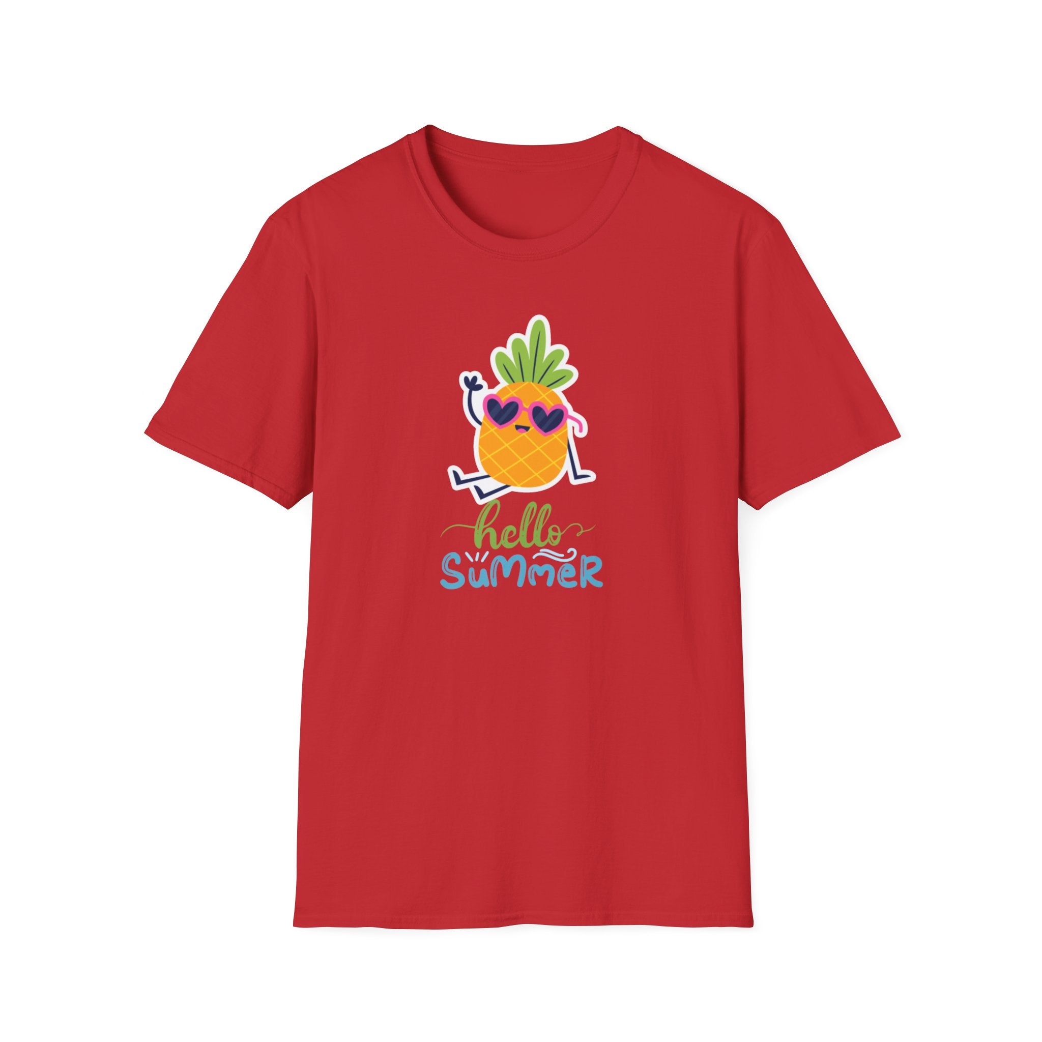 Hello Summer Fun Unisex Softstyle T-Shirt