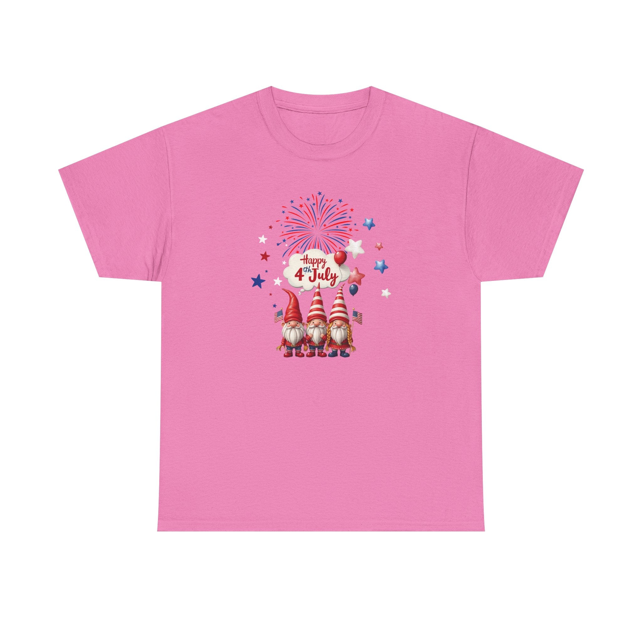 Gnome 4th of July Unisex Heavy Common Tee