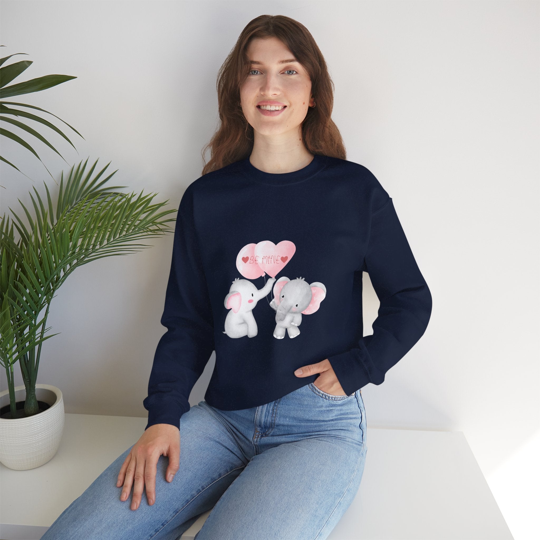 Be Mine Love Unisex Heavy Blend™ Crewneck Sweatshirt