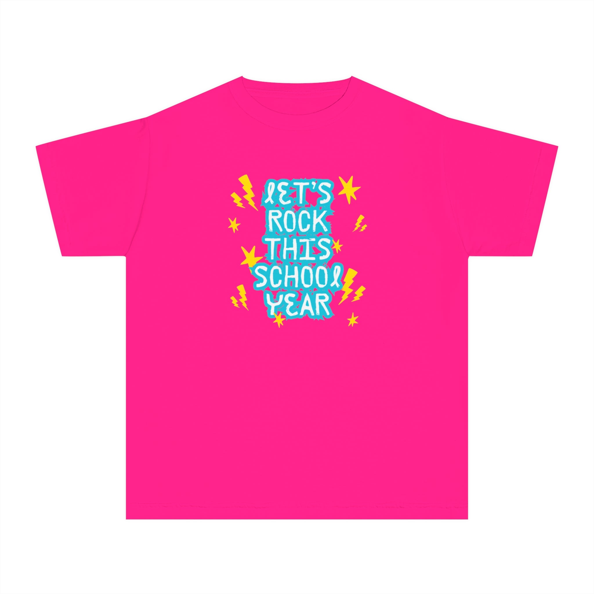 Let's Rock This School Year Youth Midweight Tee