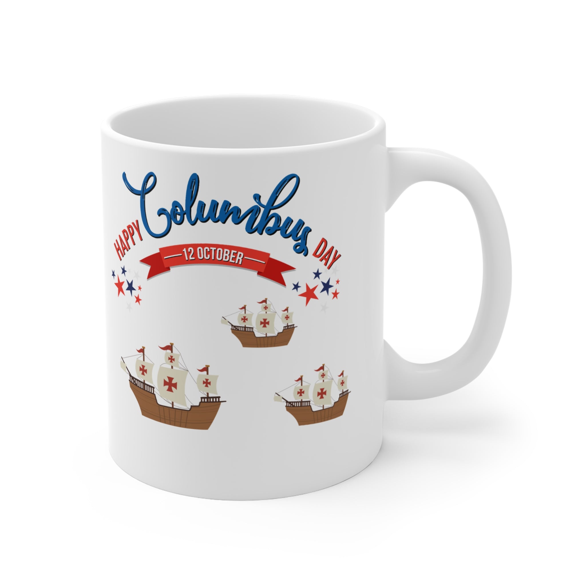 Happy Columbus Day Mug 11oz