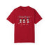 Snowman Crew Unisex Garment-Dyed T-shirt