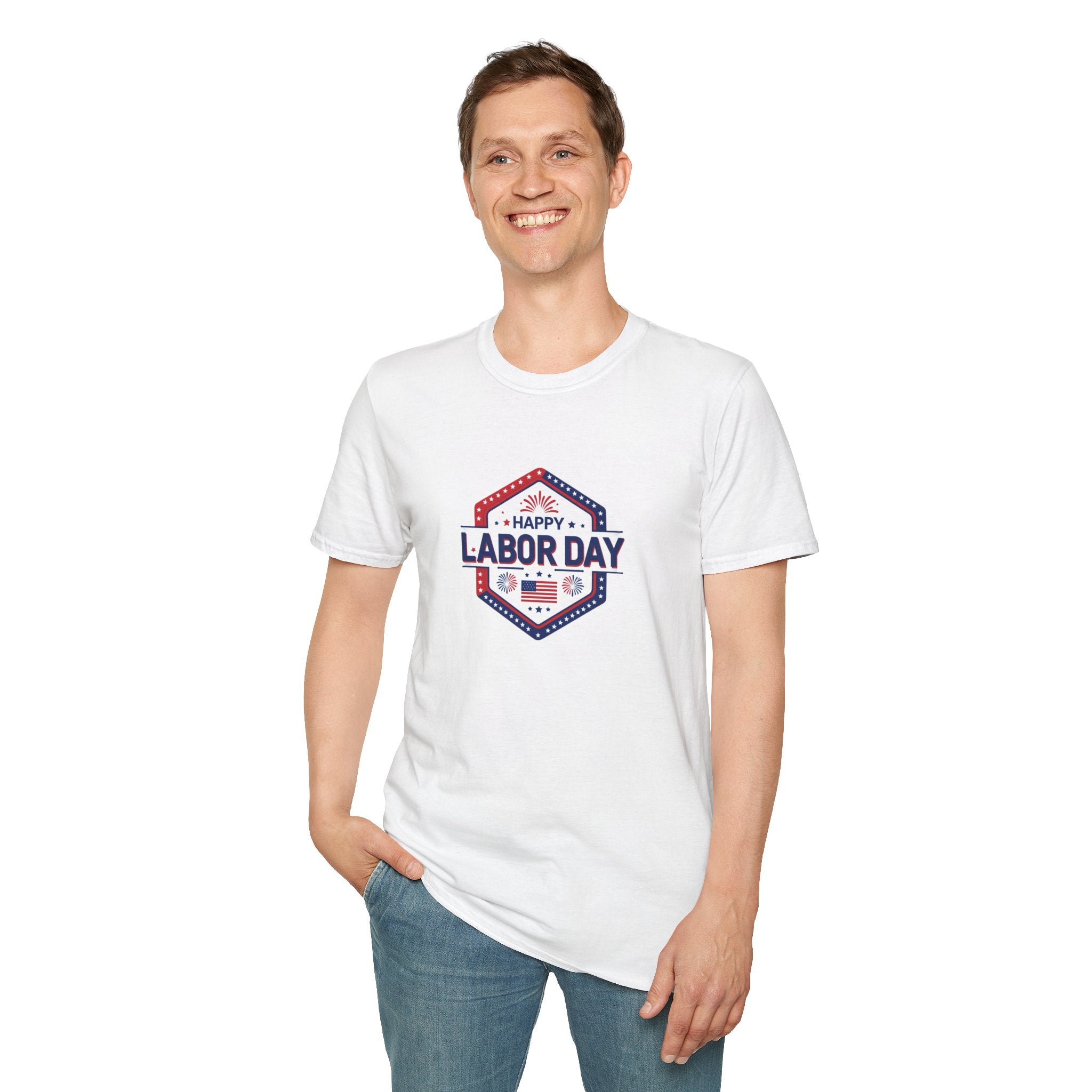 Celebrate Labor Day Unisex Softstyle T-Shirt