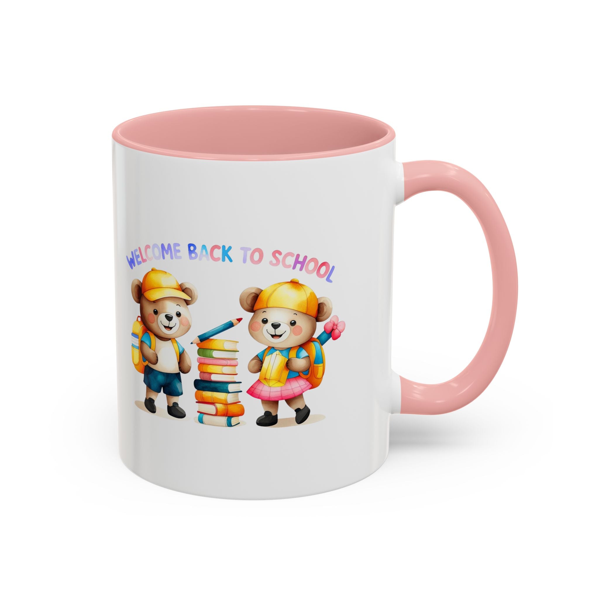 Welcome Back to School Bear Coffee Mug - 11oz, 15oz