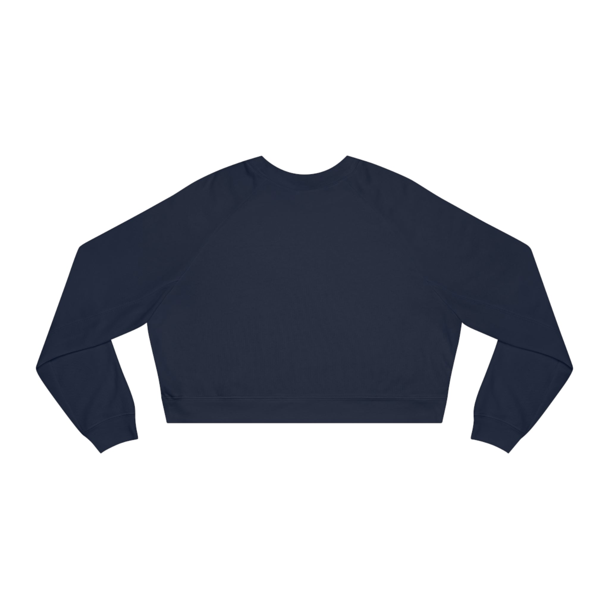 Happy Thanksgiving Women's Cropped Fleece Pullover