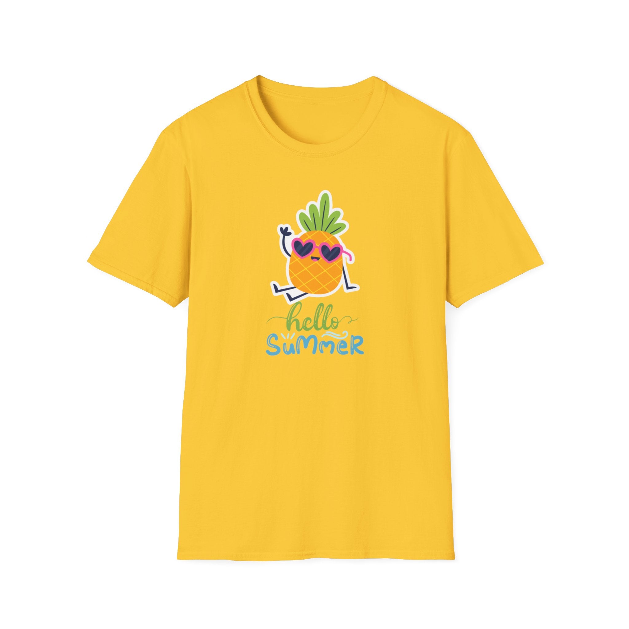 Hello Summer Fun Unisex Softstyle T-Shirt