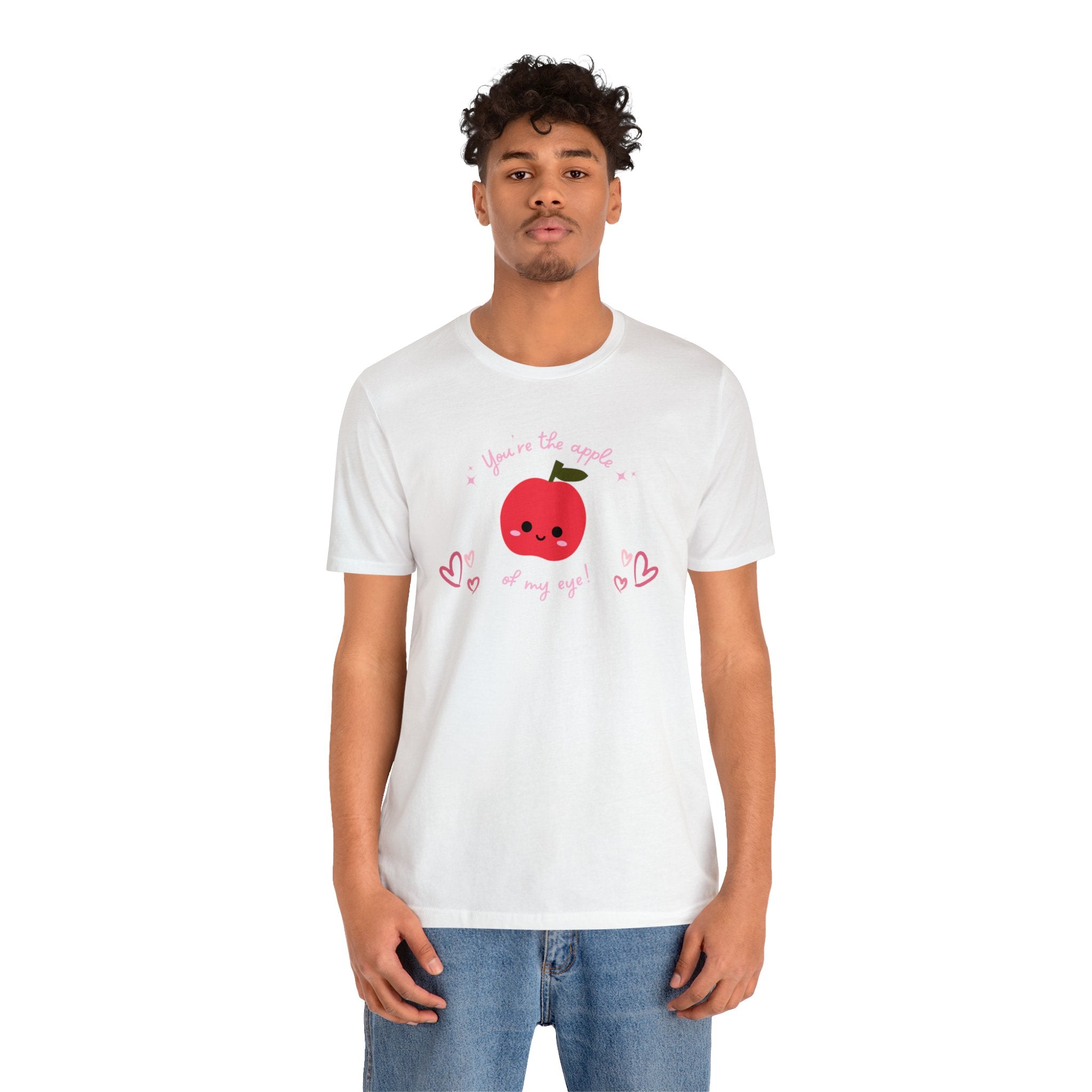 You Are The Apple Of My Eyes Unisex Jersey Short Sleeve Tee