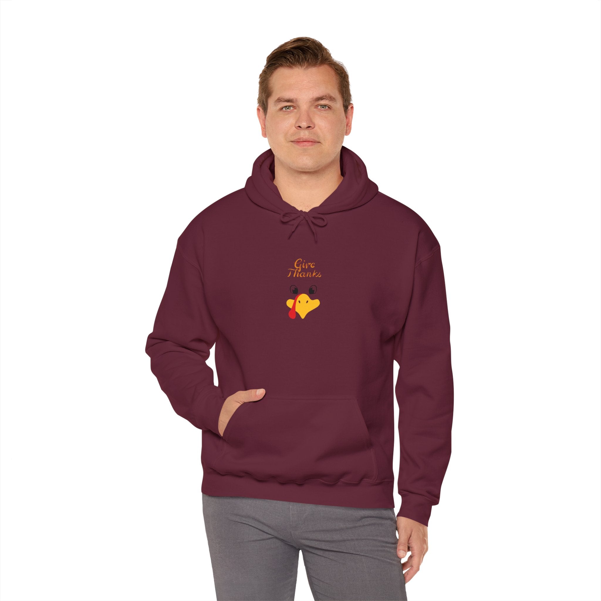 Give Thanks Unisex Heavy Blend™ Hooded Sweatshirt