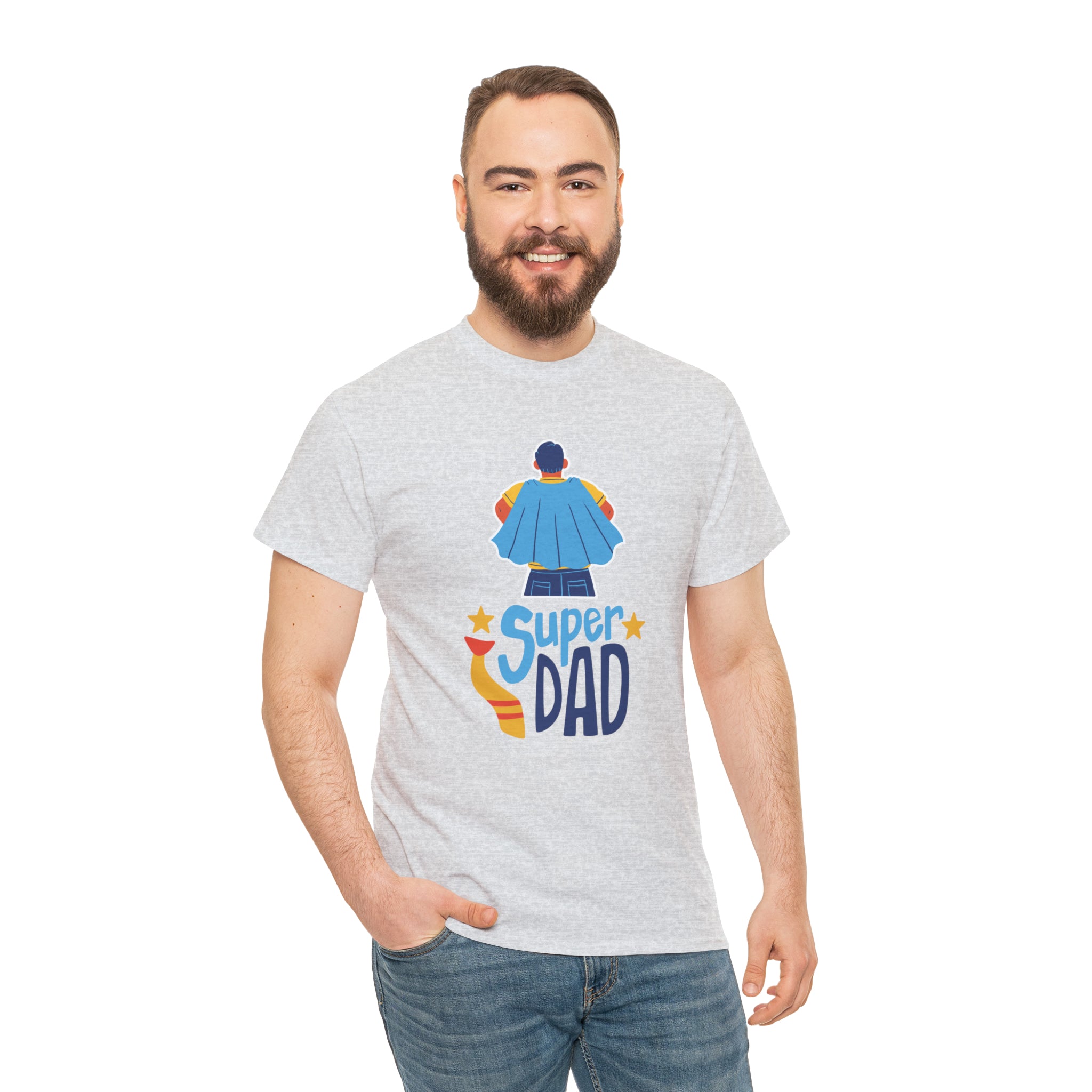 Super Dad Unisex Heavy Cotton Tee