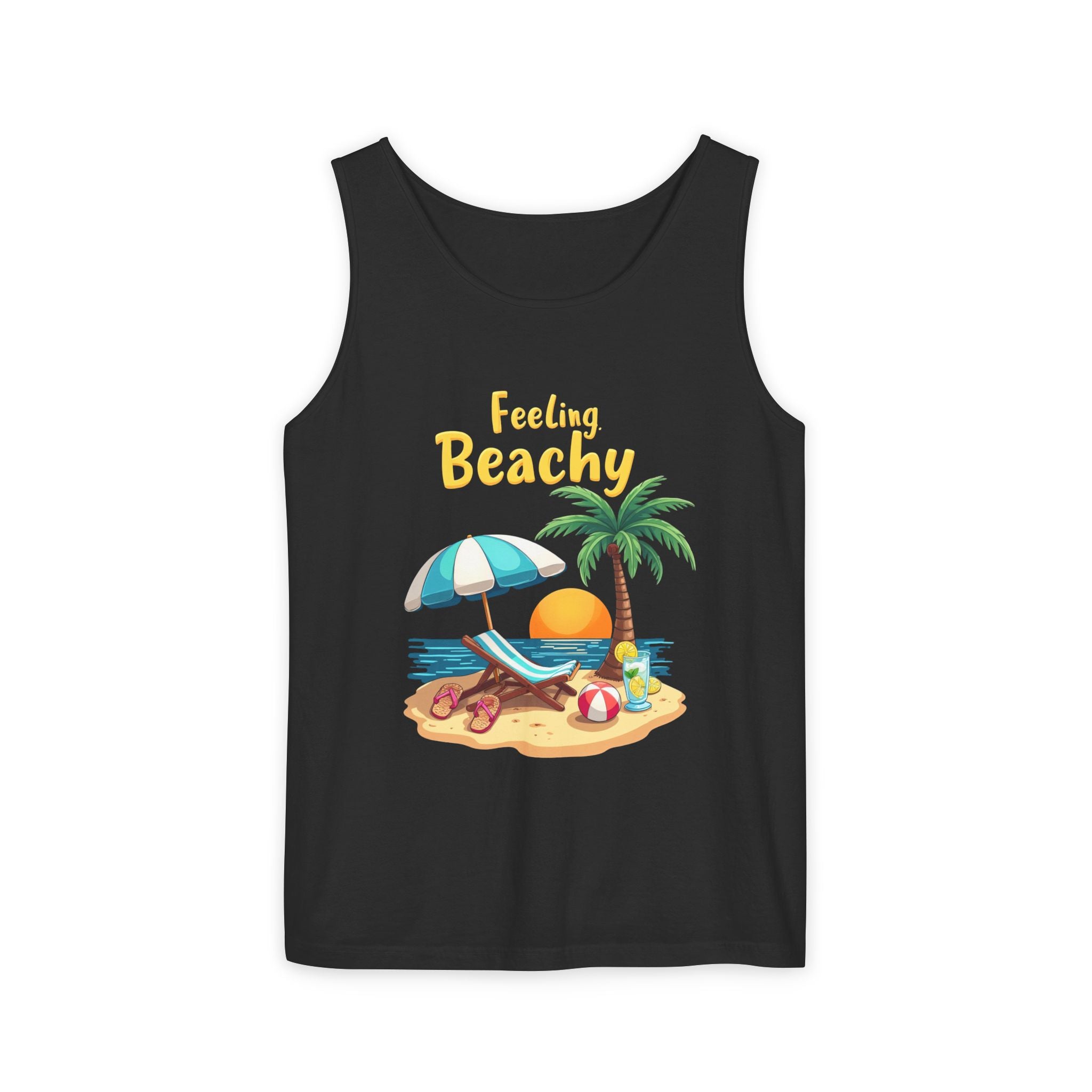 Feeling Beachy Unisex Tank Top