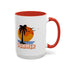 Summer Sunset Accent Coffee Mug (11, 15oz)