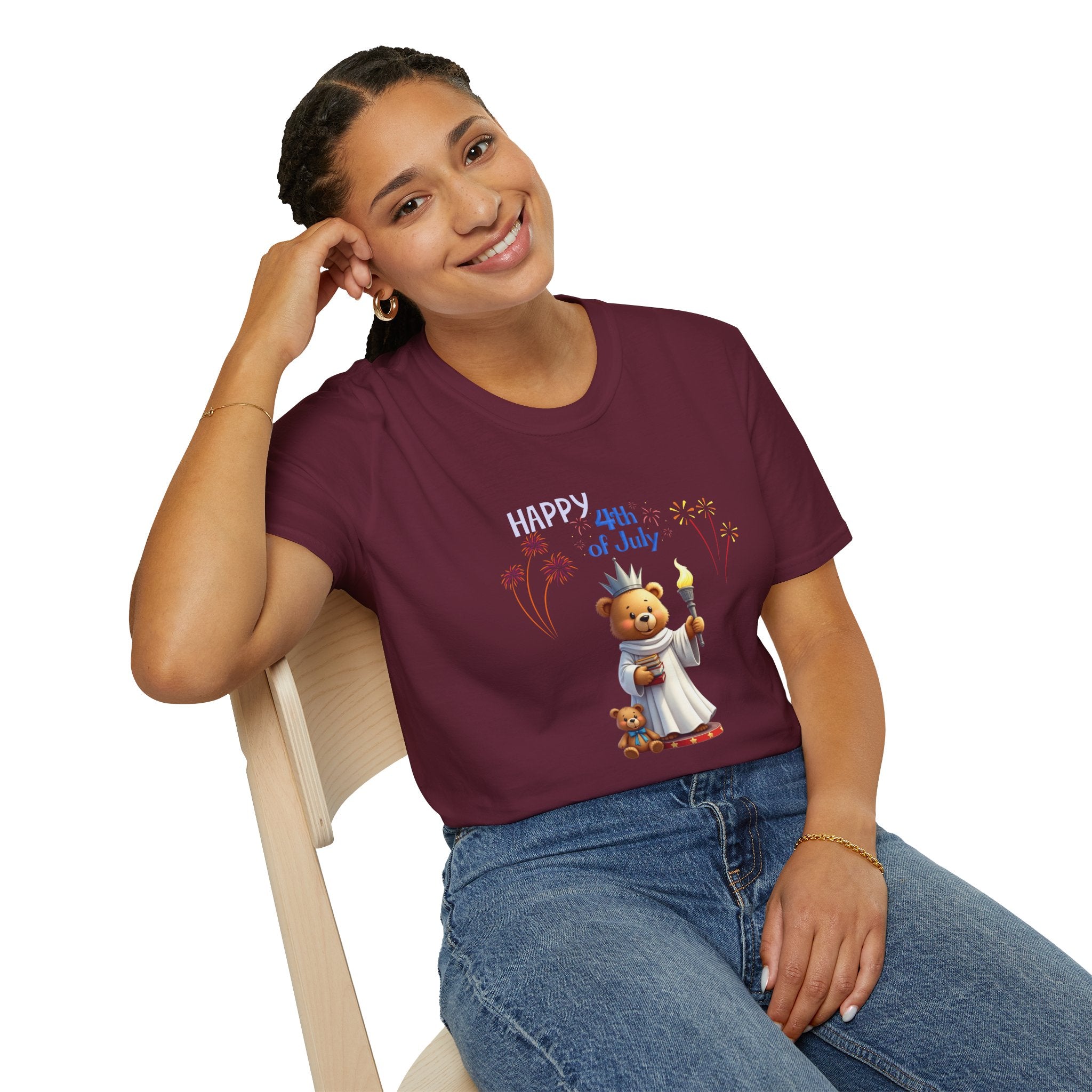 Lady Liberty Unisex Softstyle T-Shirt