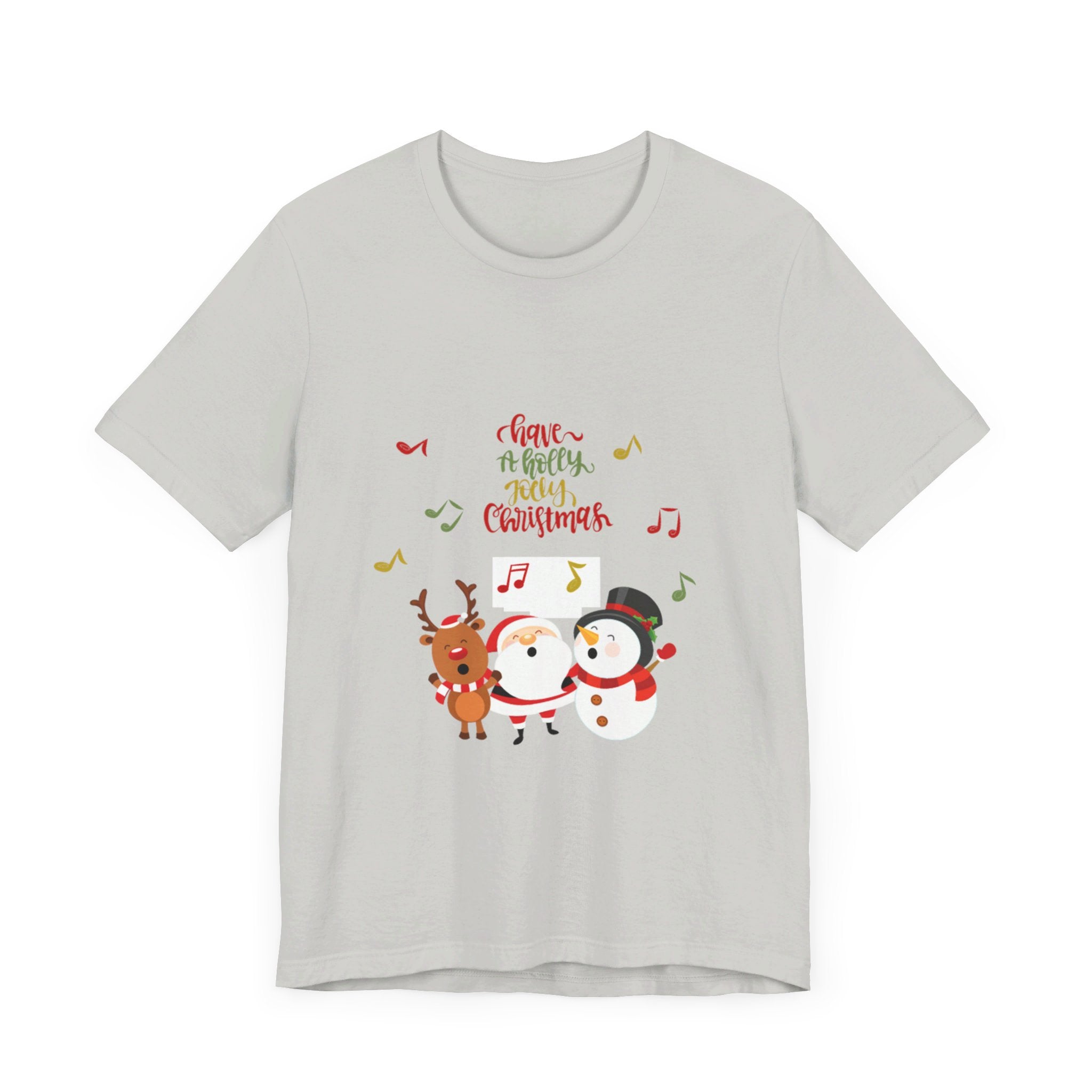 Have A Holly Jolly Christmas Unisex Jersey Short Sleeve Tee